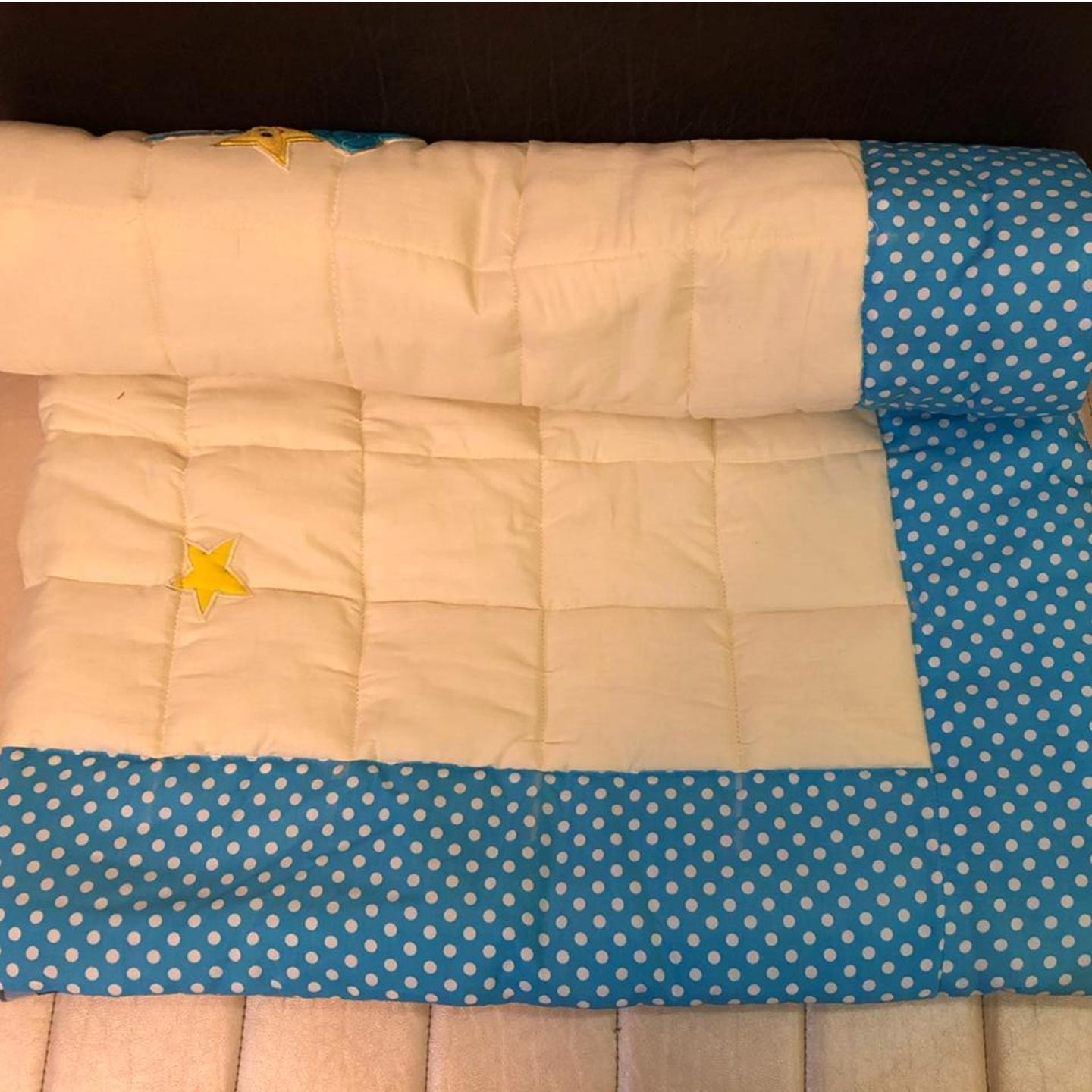 Baby Quilt with Embroidery - Make a Wish 