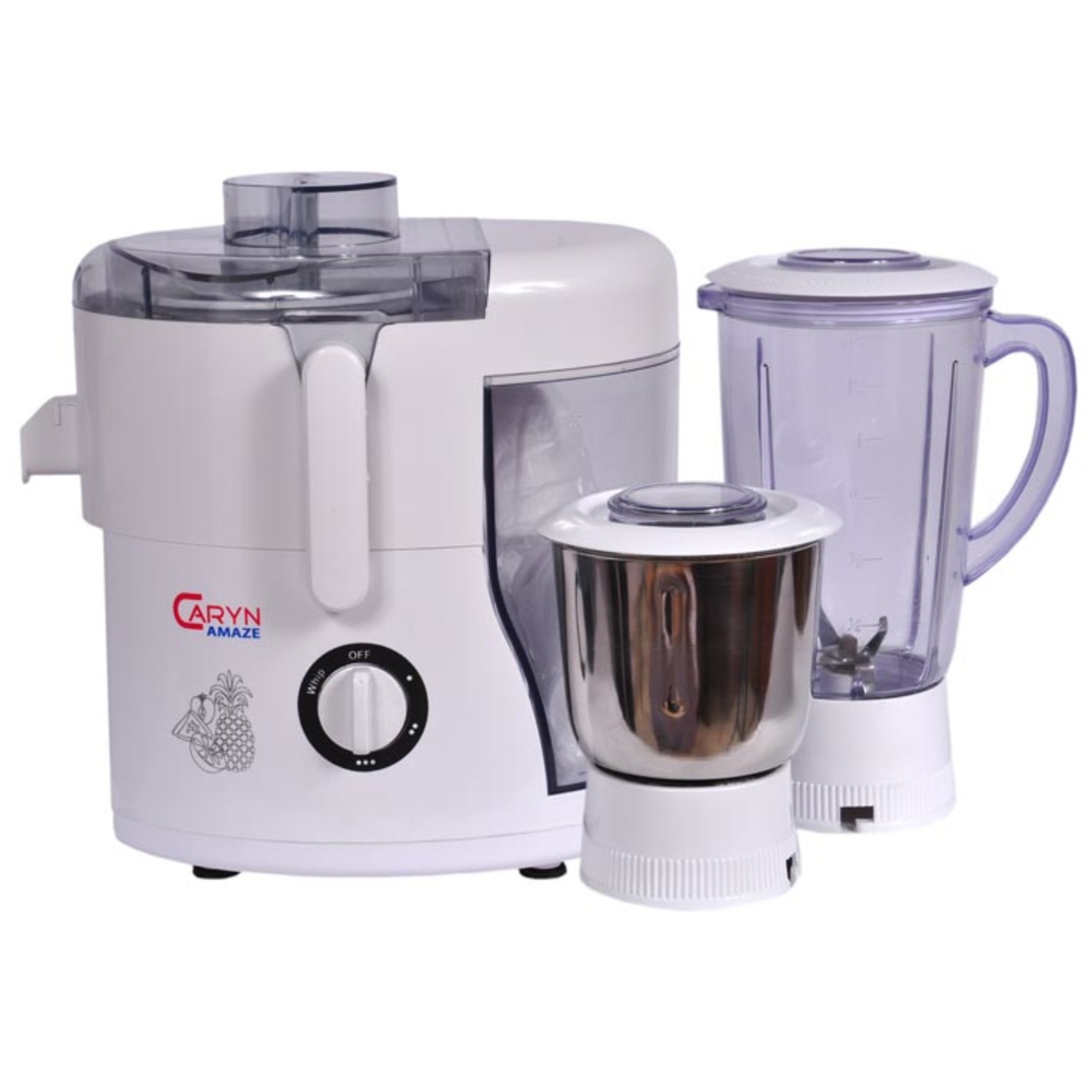 Caryn Amaze Juicer Mixer Grinder 550 W with 2 Years Warranty