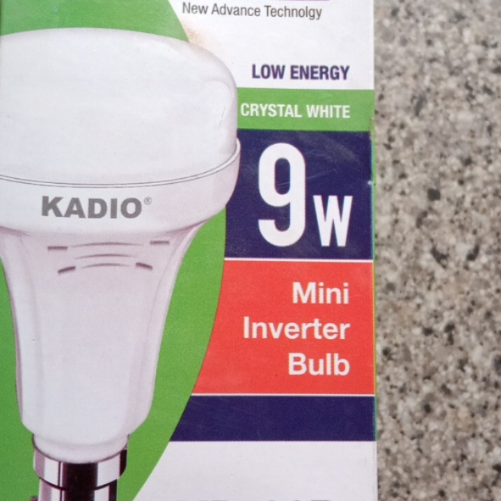 KADIO 9W RECHABEL LED BULB