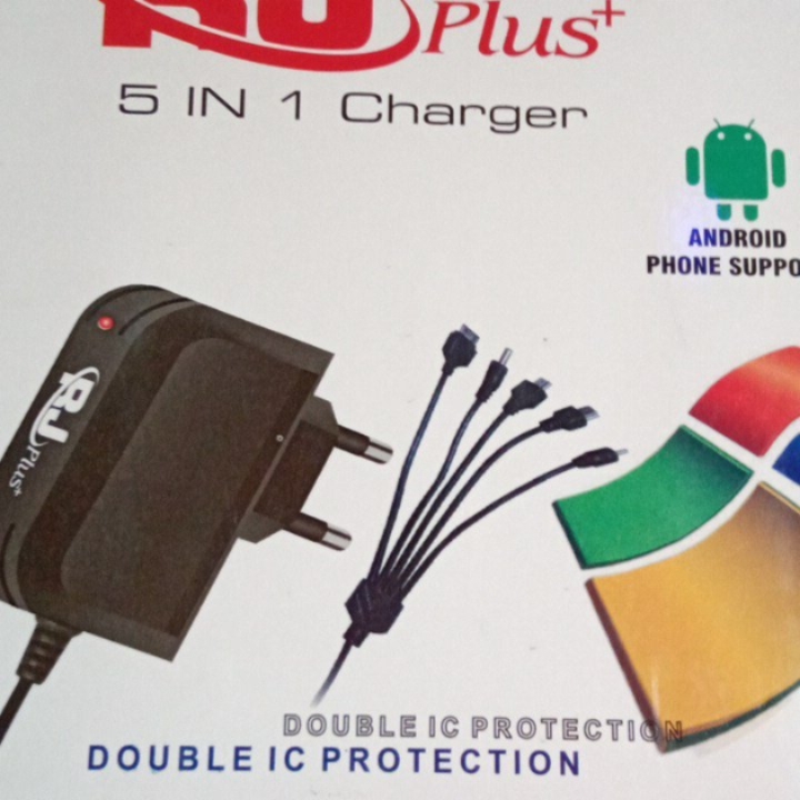 RJ PLUS 5 IN 1 CHARGER
