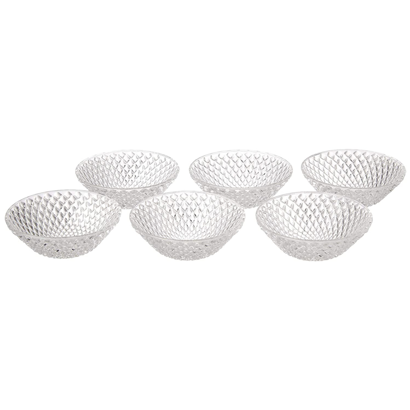 Yera Glass Polaris Pudding Set: 7 Pieces