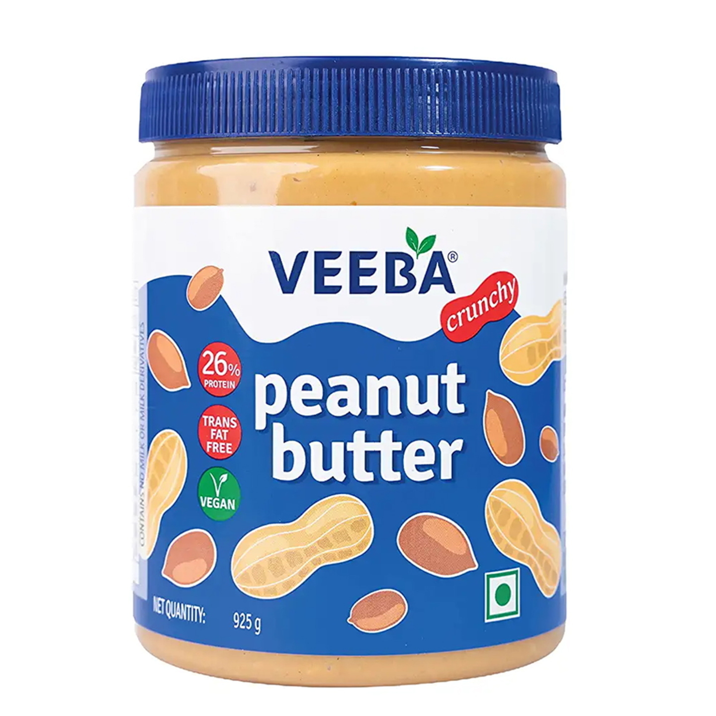 Veeba Crunchy Peanut Butter: 925 gms