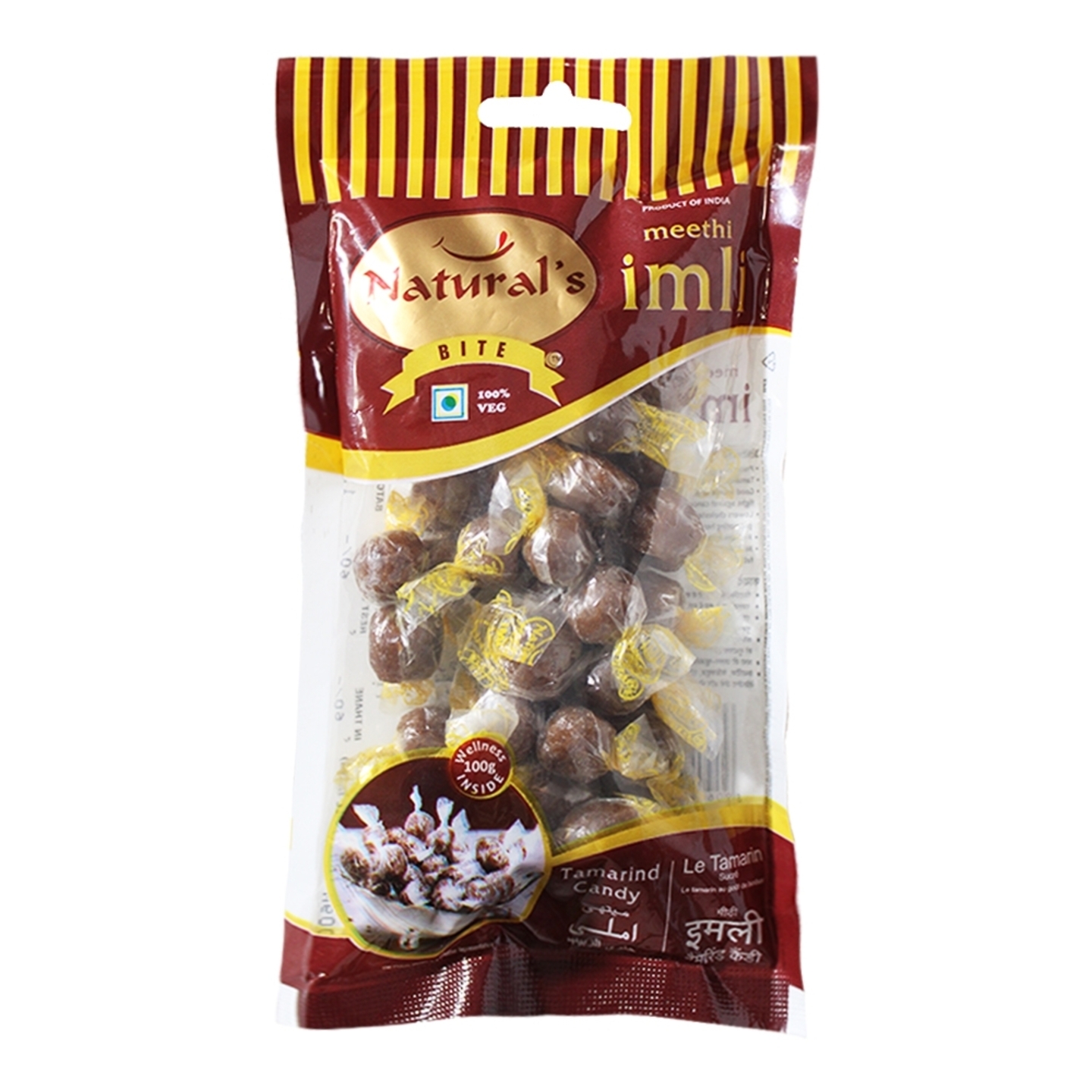 Natural's Bite Meethi Imli: 100 gms