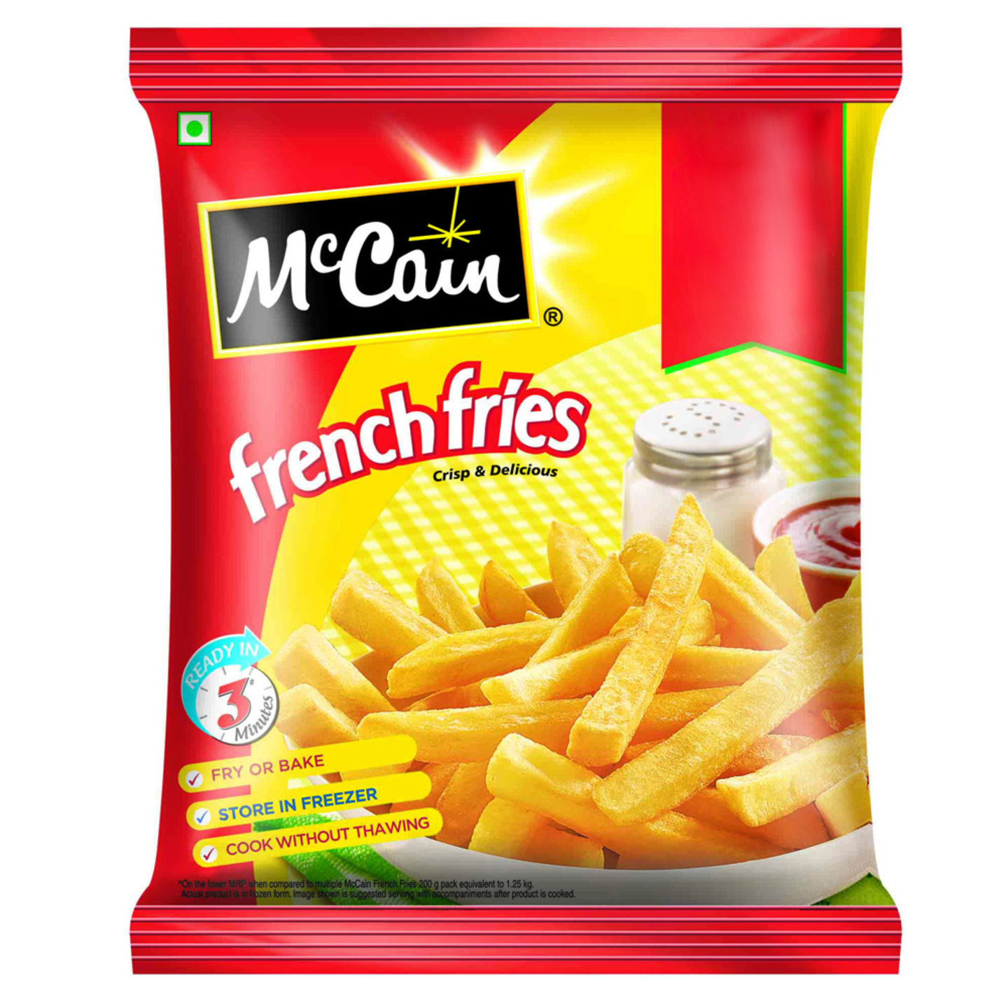 McCain French Fries: 1.25 kgs