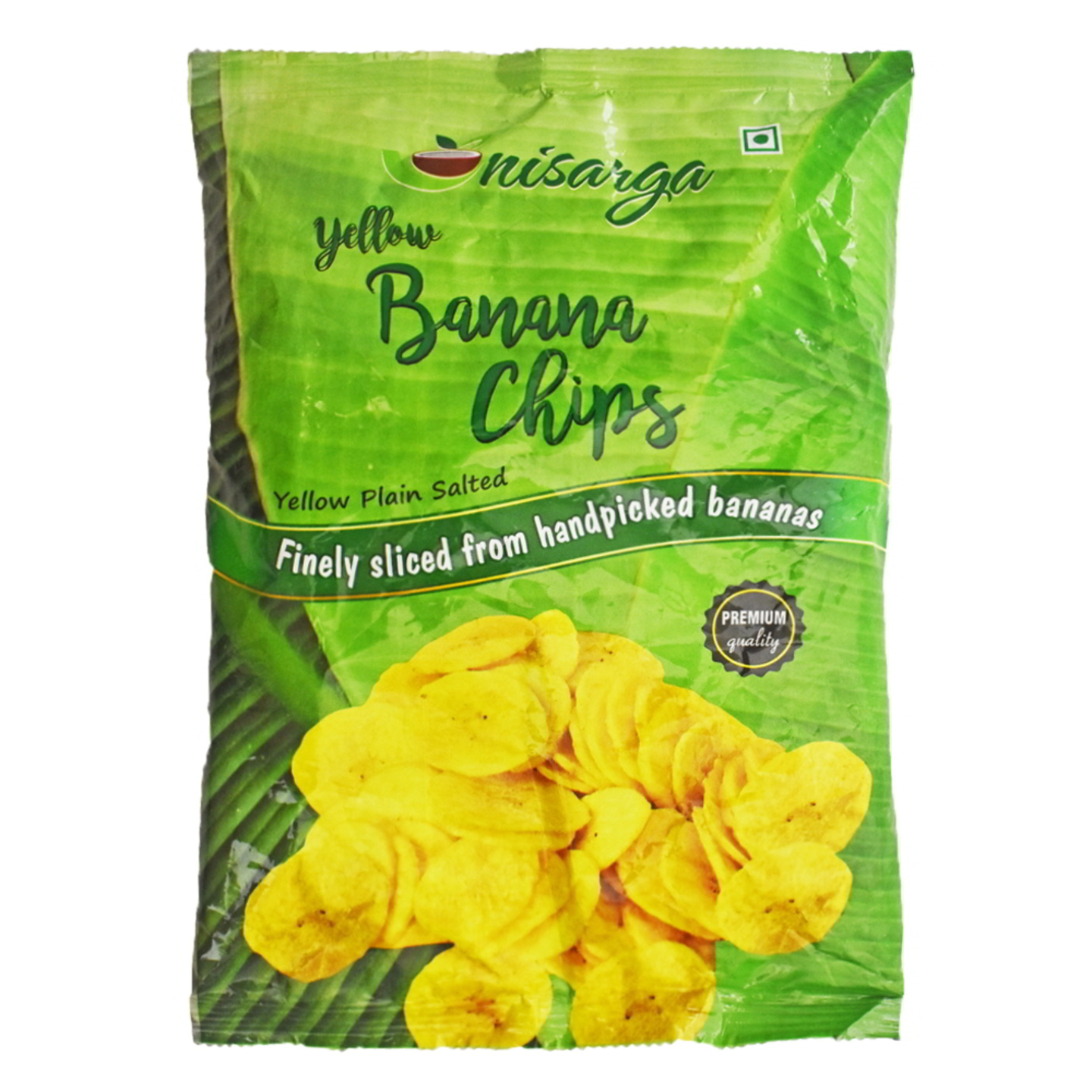 Nisarga Yellow Banana Chips: 150 gms