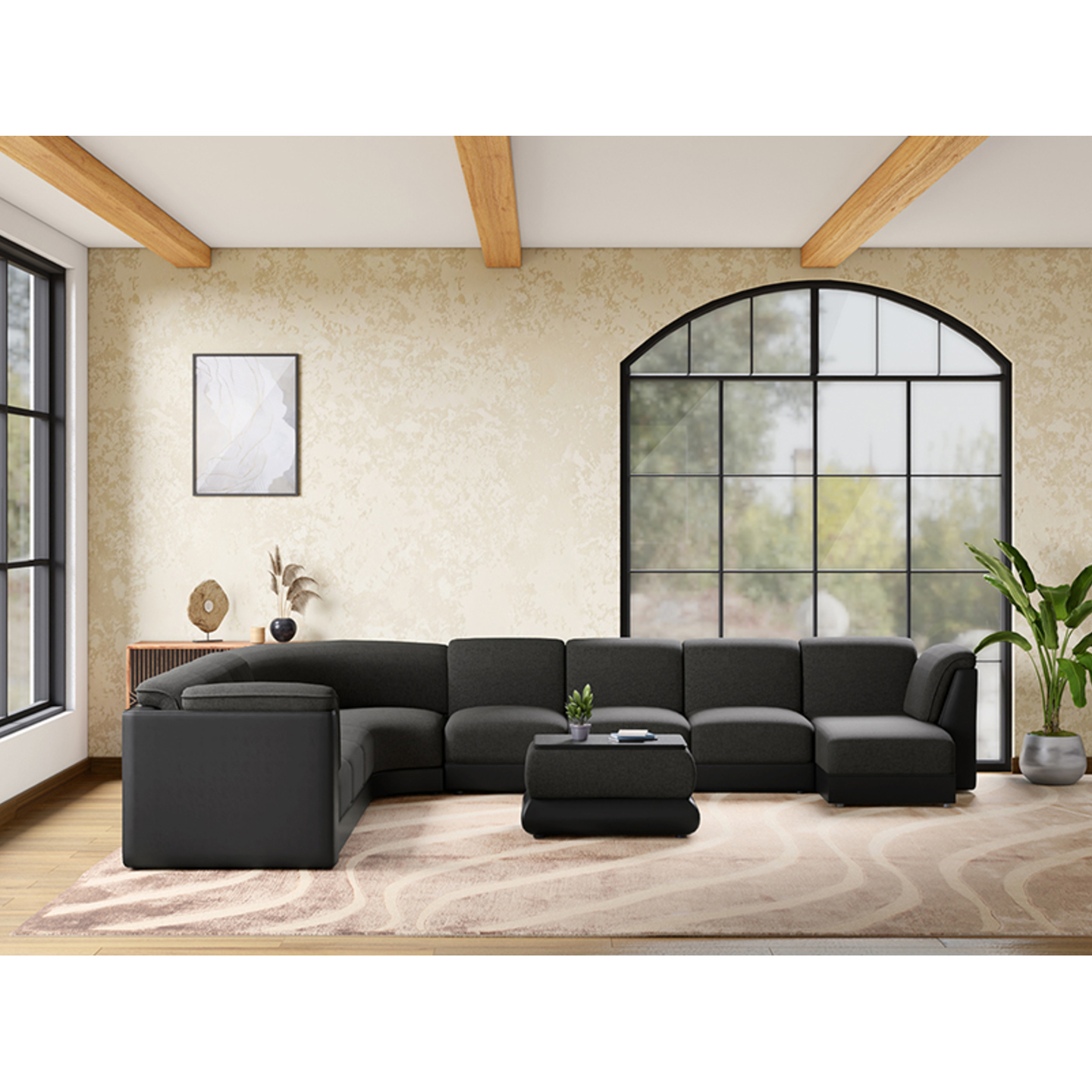 Godrej Broadway V2 Set 9 Seater, Ada Granite Color