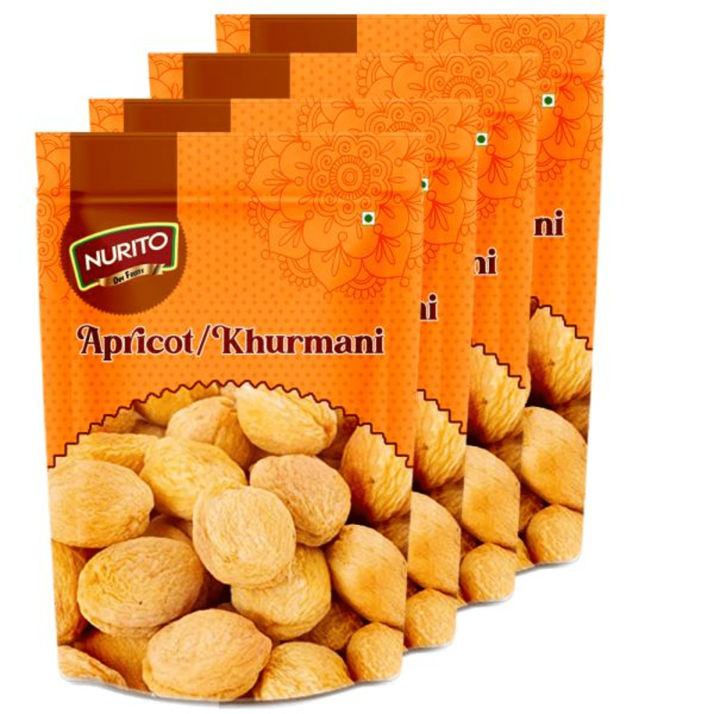 Nurito Apricot Gluten Free 1000gm Pack of 4, Each 250gm