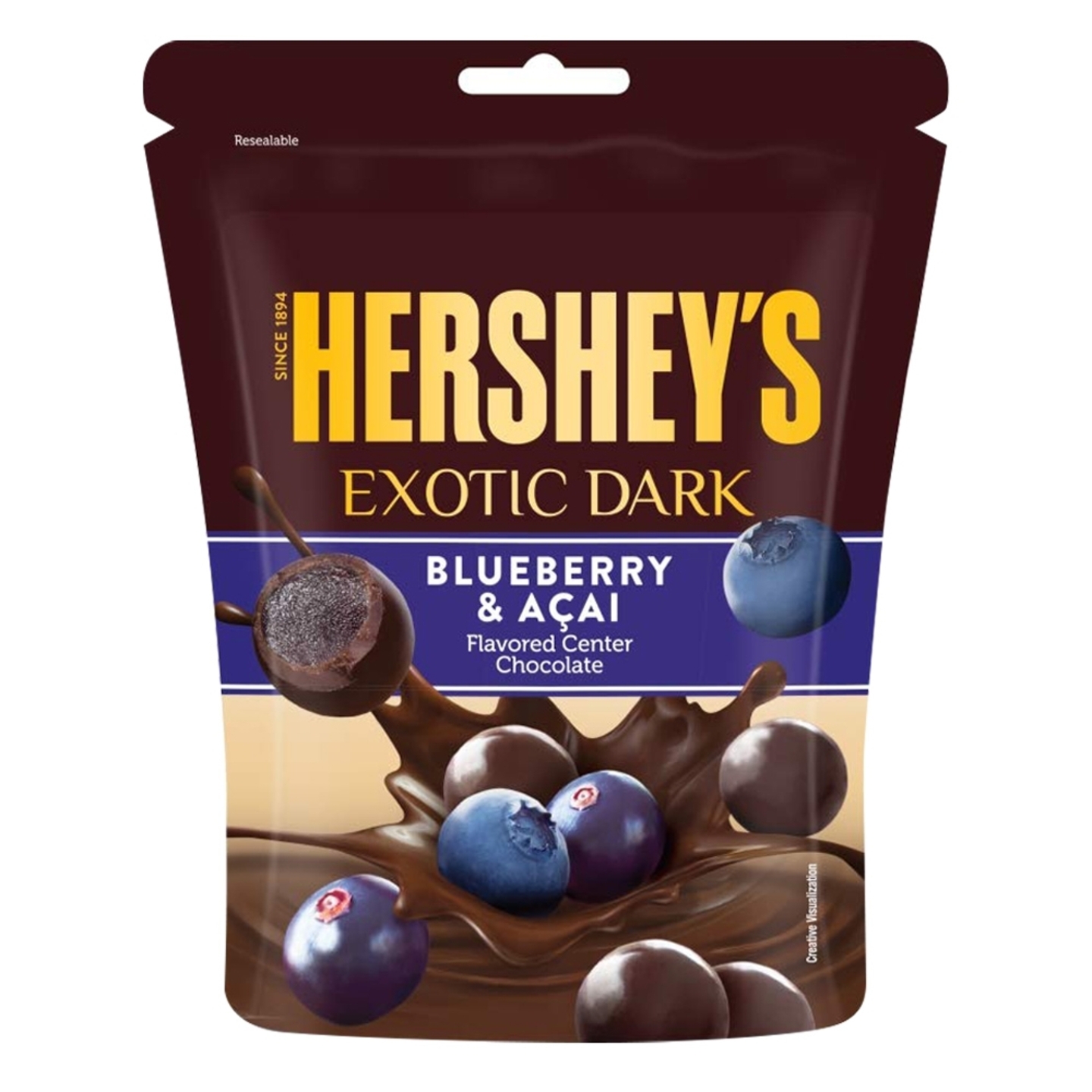 Hershey's Blueberry & Acai Flavored Chocolate: 100 gms