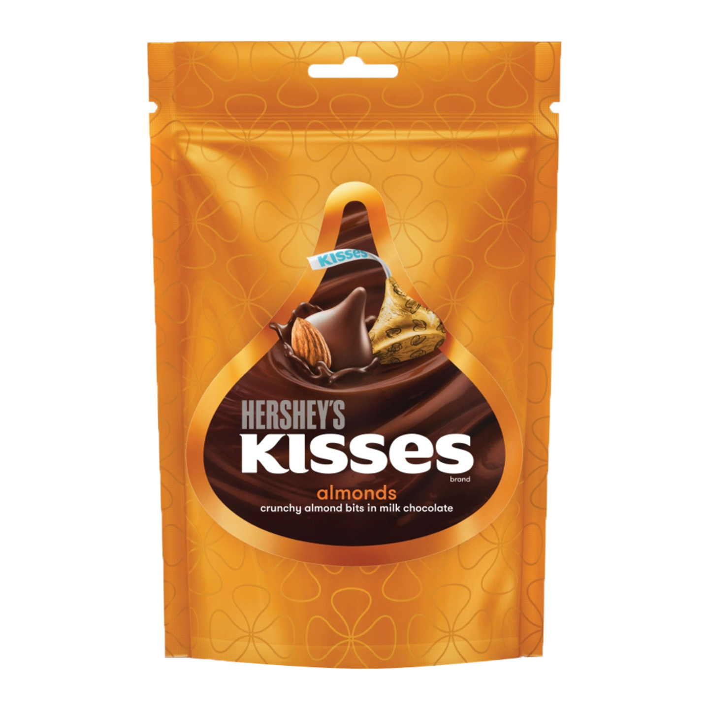 Hershey's Kisses Almond Chocolate Pouch: 100.8 gms