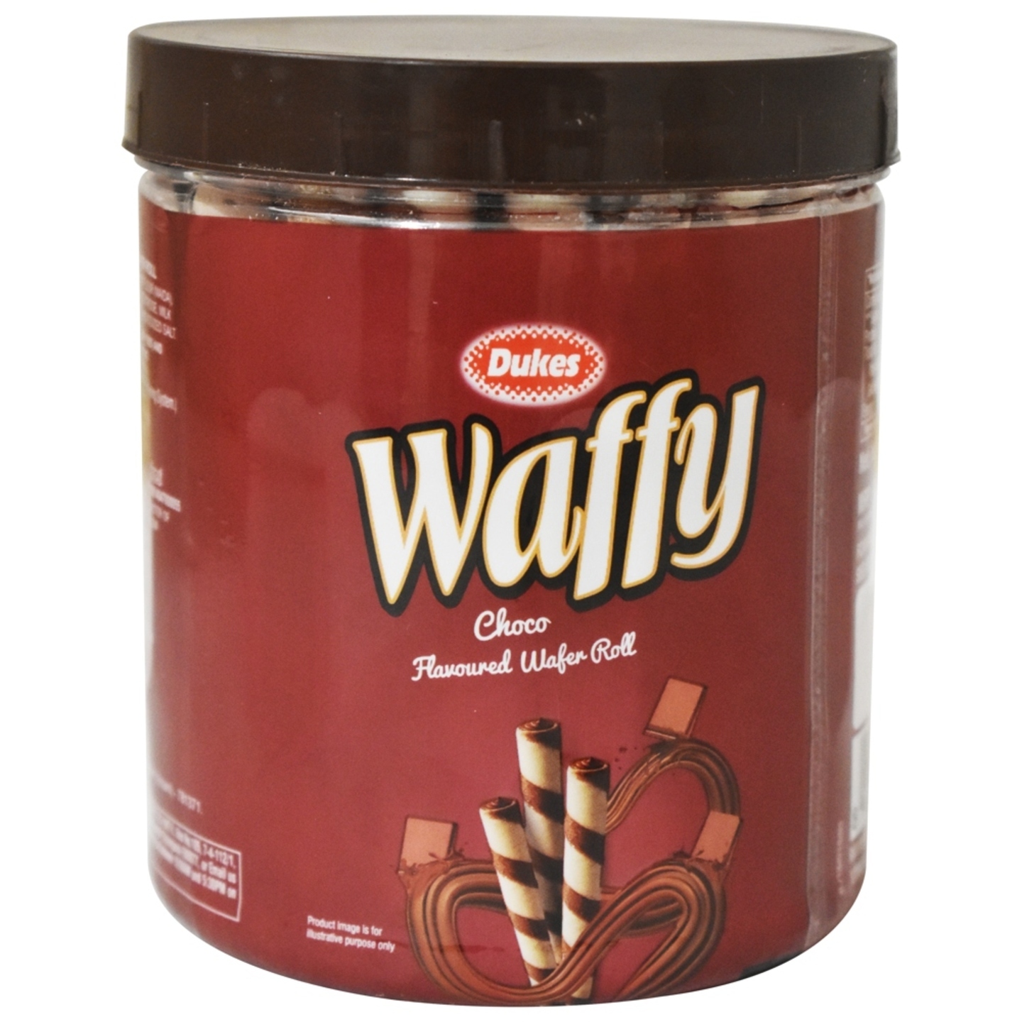 Dukes Waffy Choco Roll: 250 gms