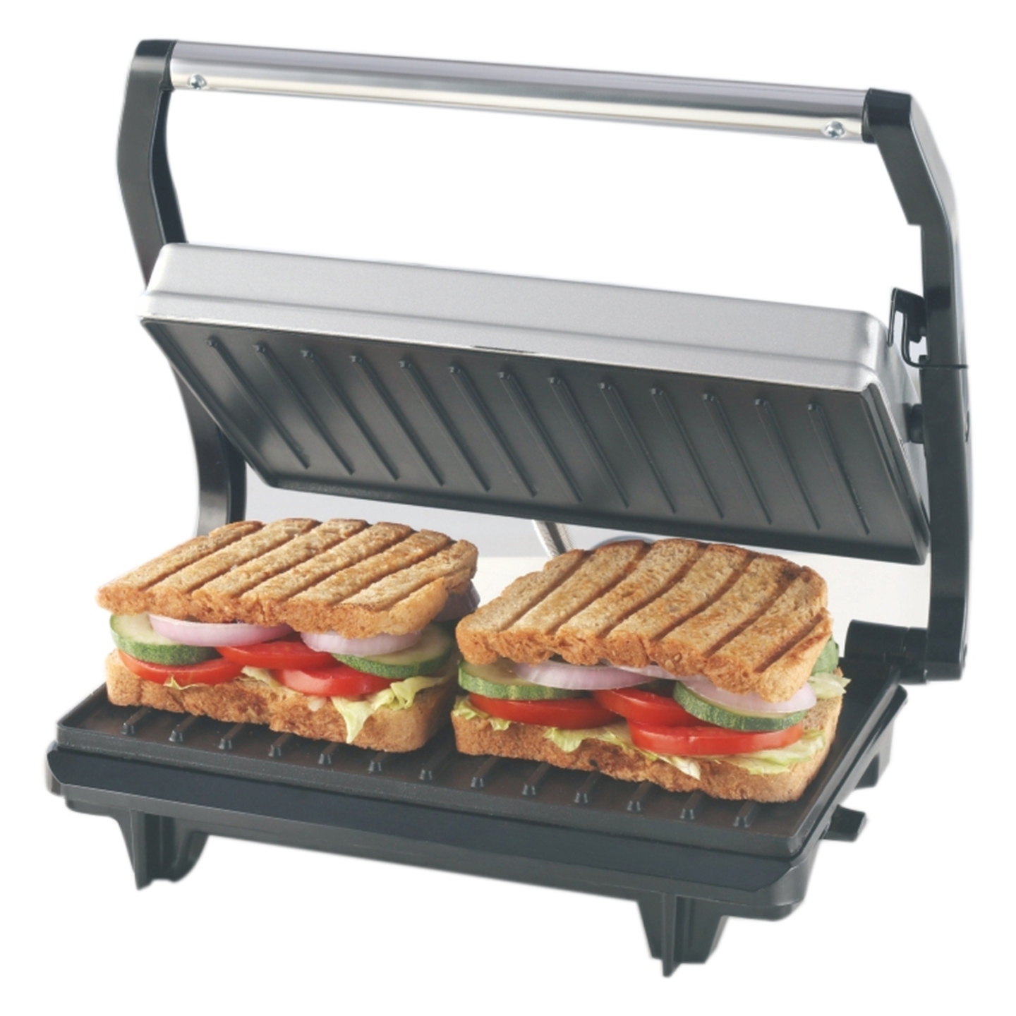 Borosil Prime Grill Sandwich Maker - Grey 1 Unit