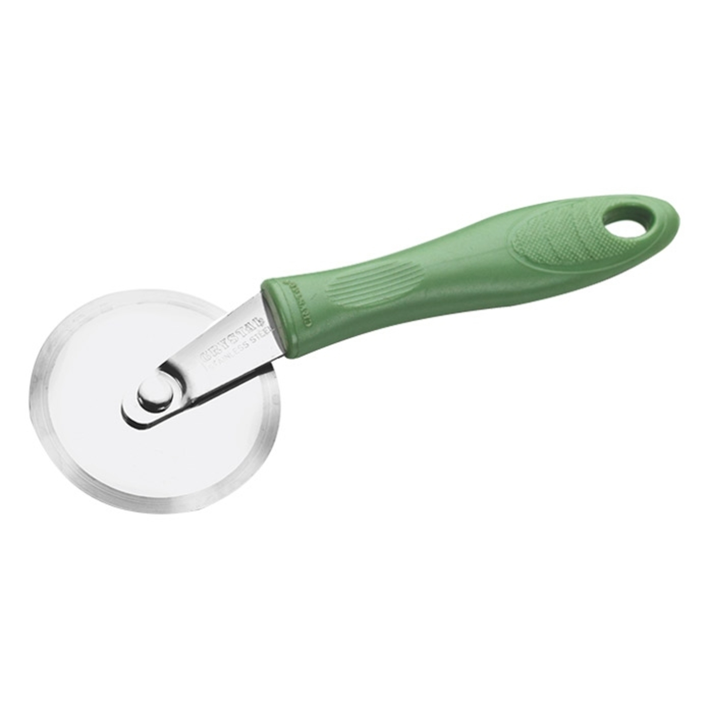 Crystal Stainless Steel Pizza Cutter: 1 Unit