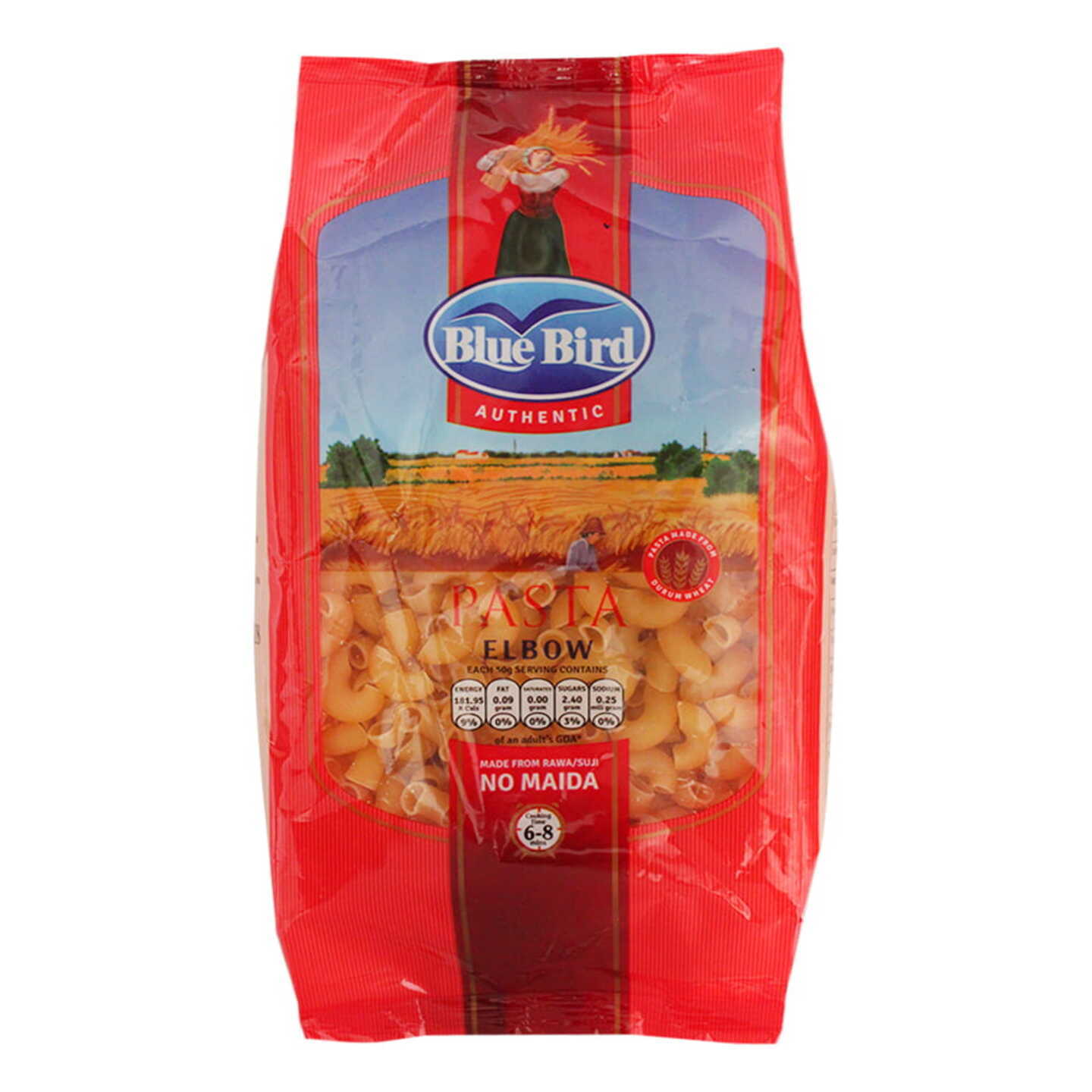 Blue Bird Elbow Macaroni Pasta: 500 gms