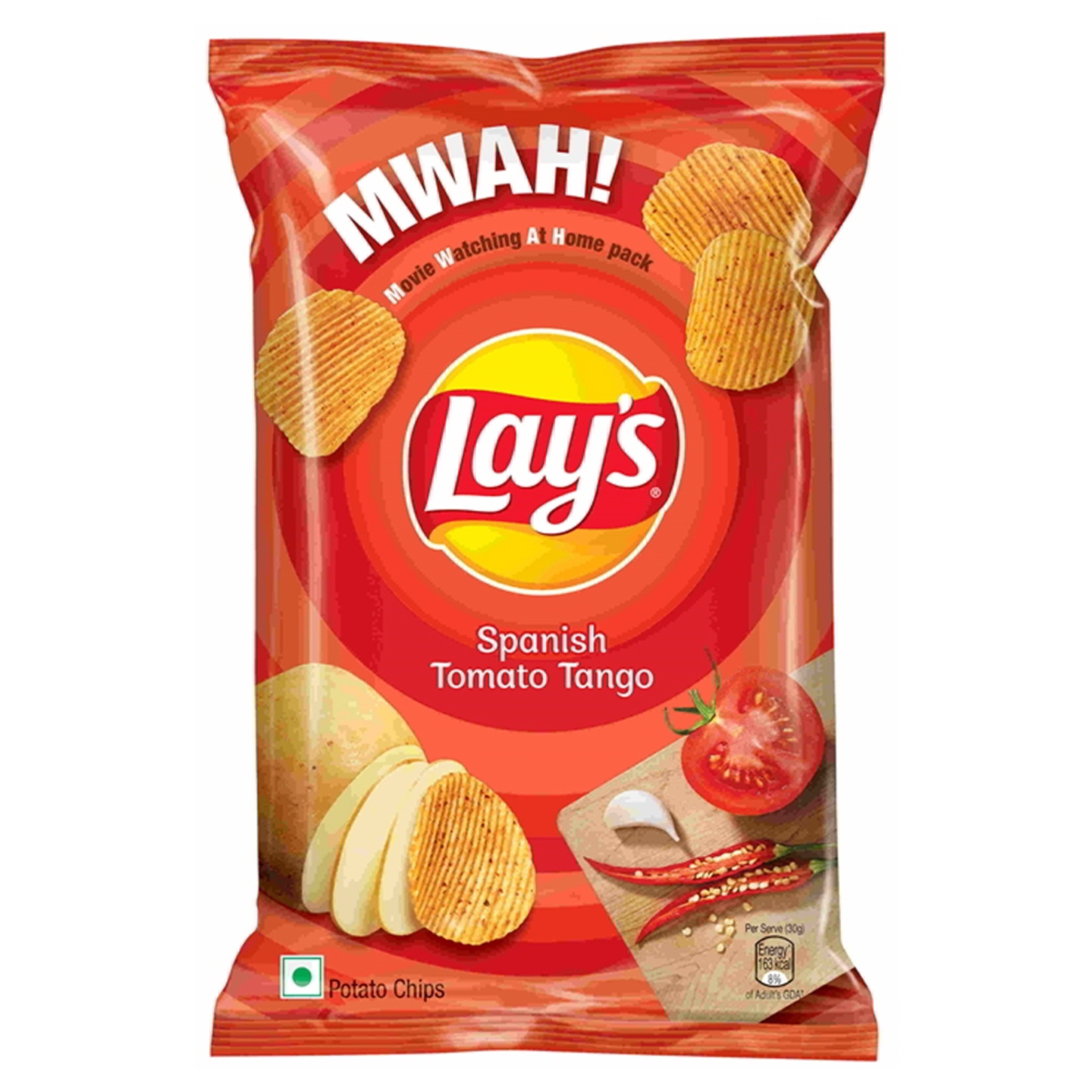 Lay's Spanish Tomato Tango Potato Chips: 90 gms