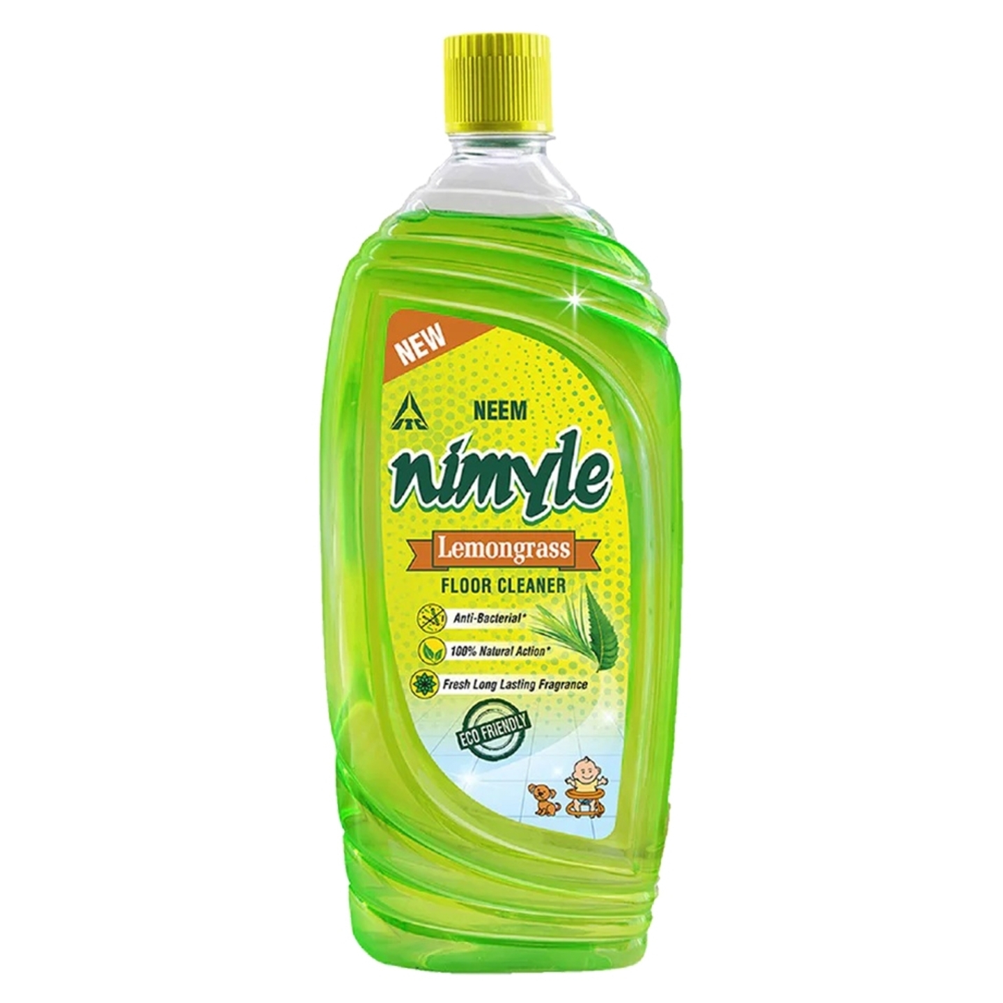 Nimyle Lemongrass Anti-Bacterial Floor Cleaner: 975 ml