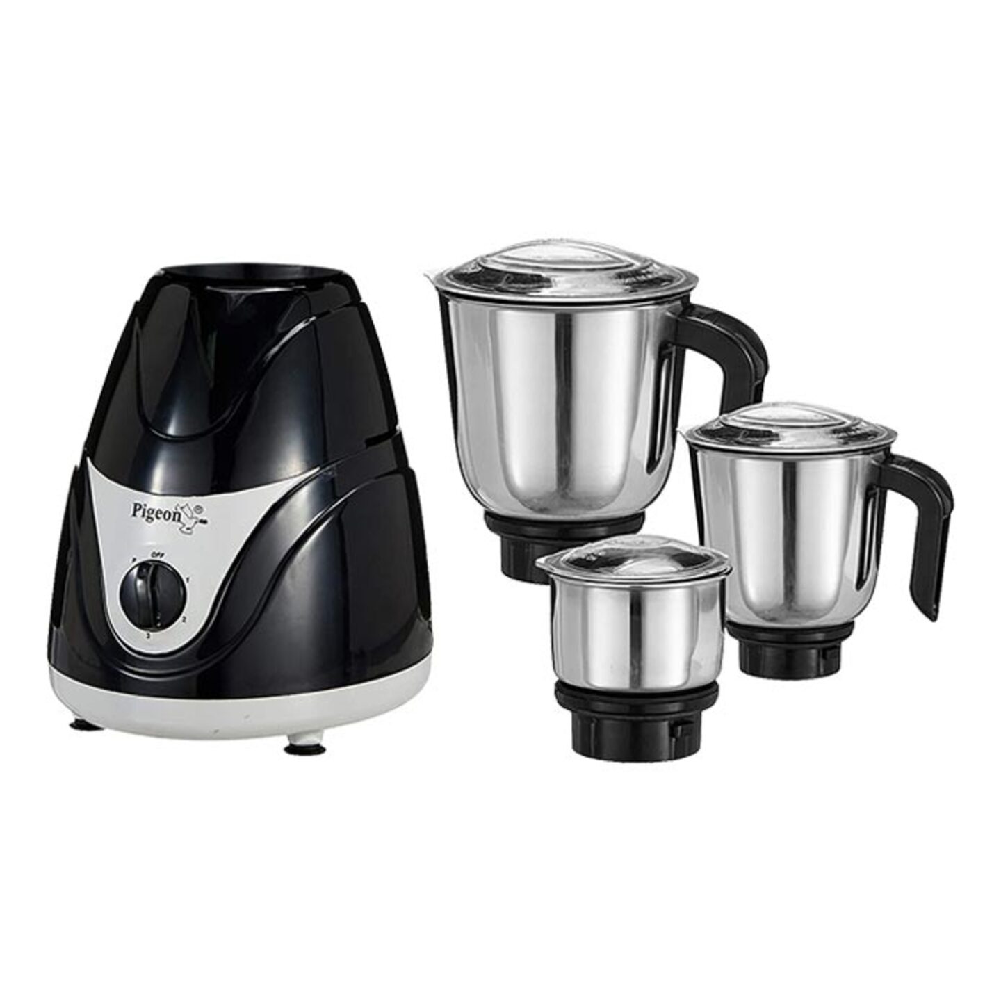 Pigeon Eva Mixer Grinder - 750 W 3 Jars