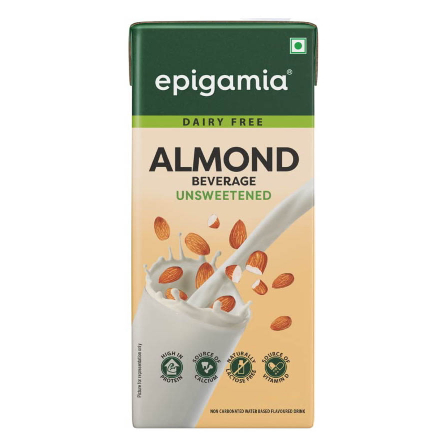 Epigamia Almond Drink Unsweetened: 1 Litre