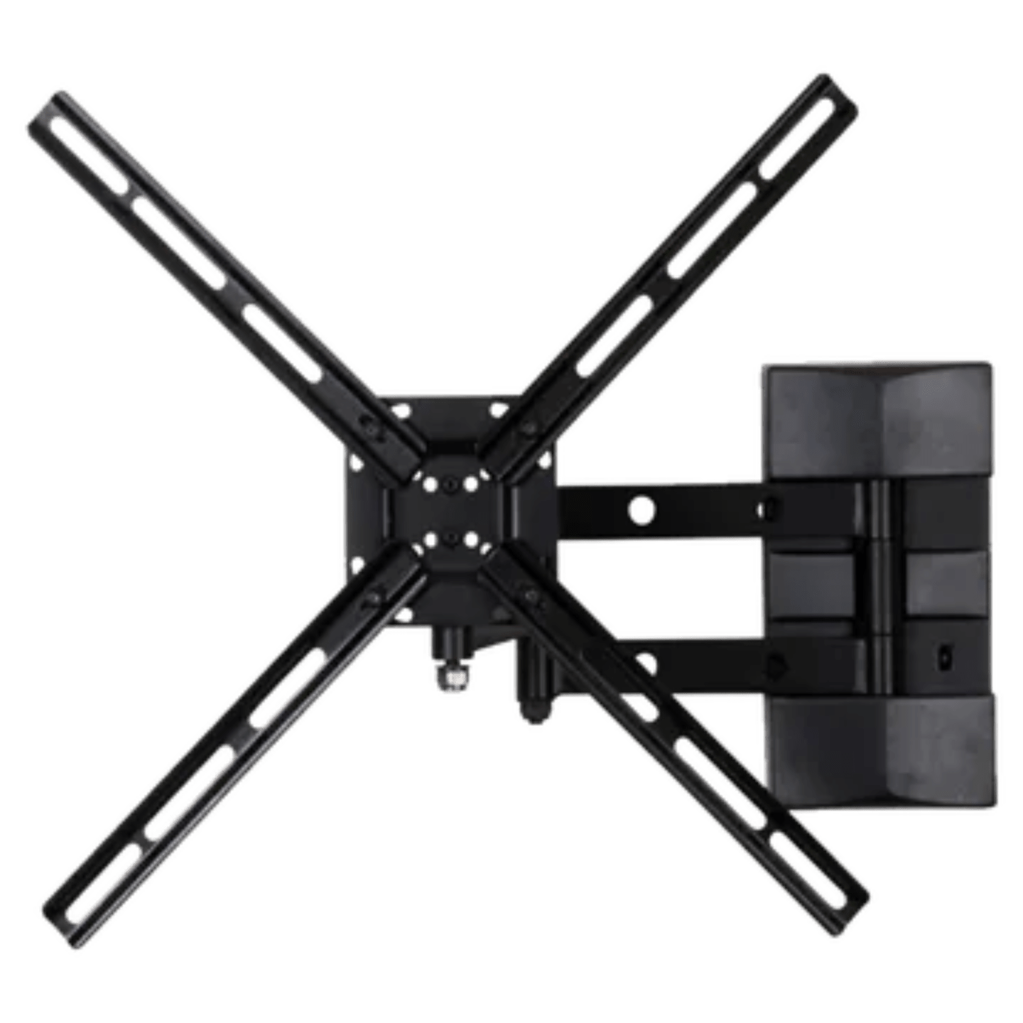 RD PLAST 65 inch Double Arm Wall Mount TV Stand (RW 9823-1, Black)