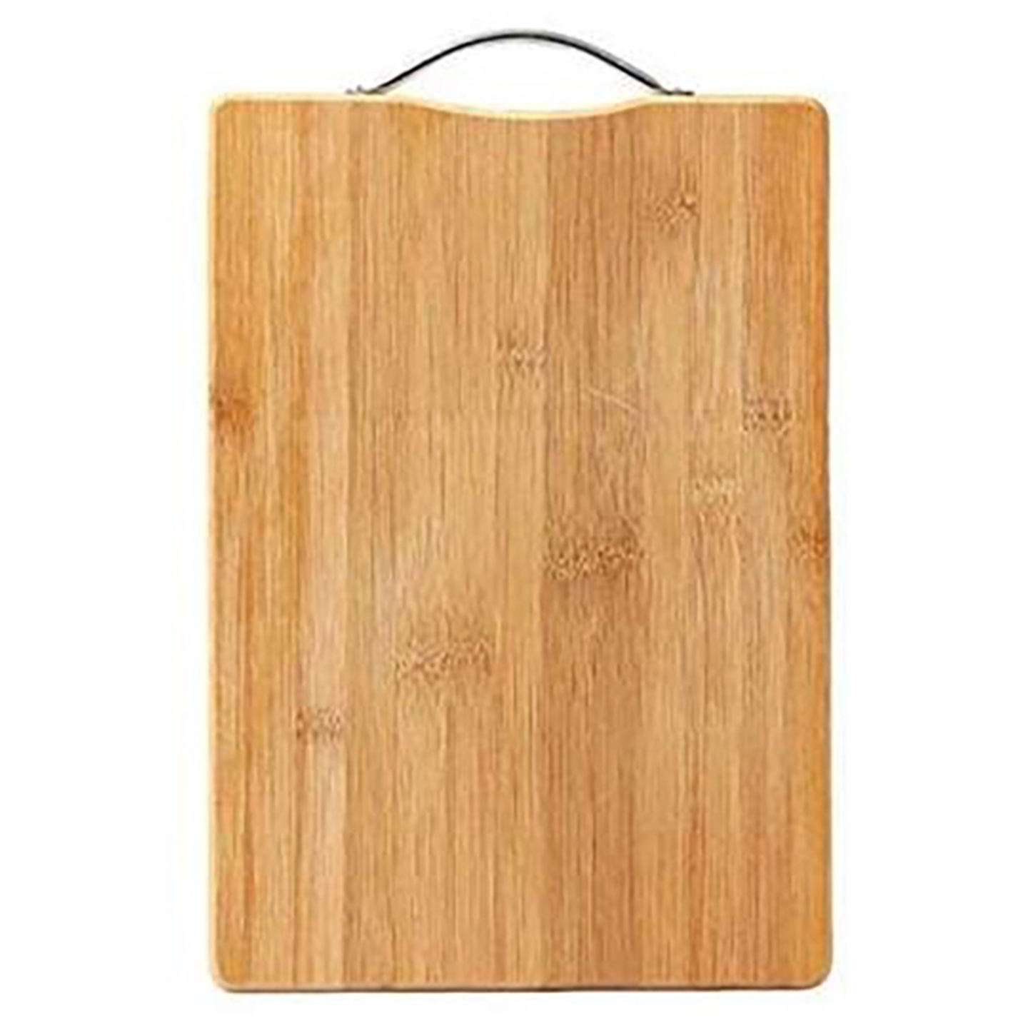 Chopping Board With Steel Handle (40 x 27 x 1.5 cm): 1 Unit