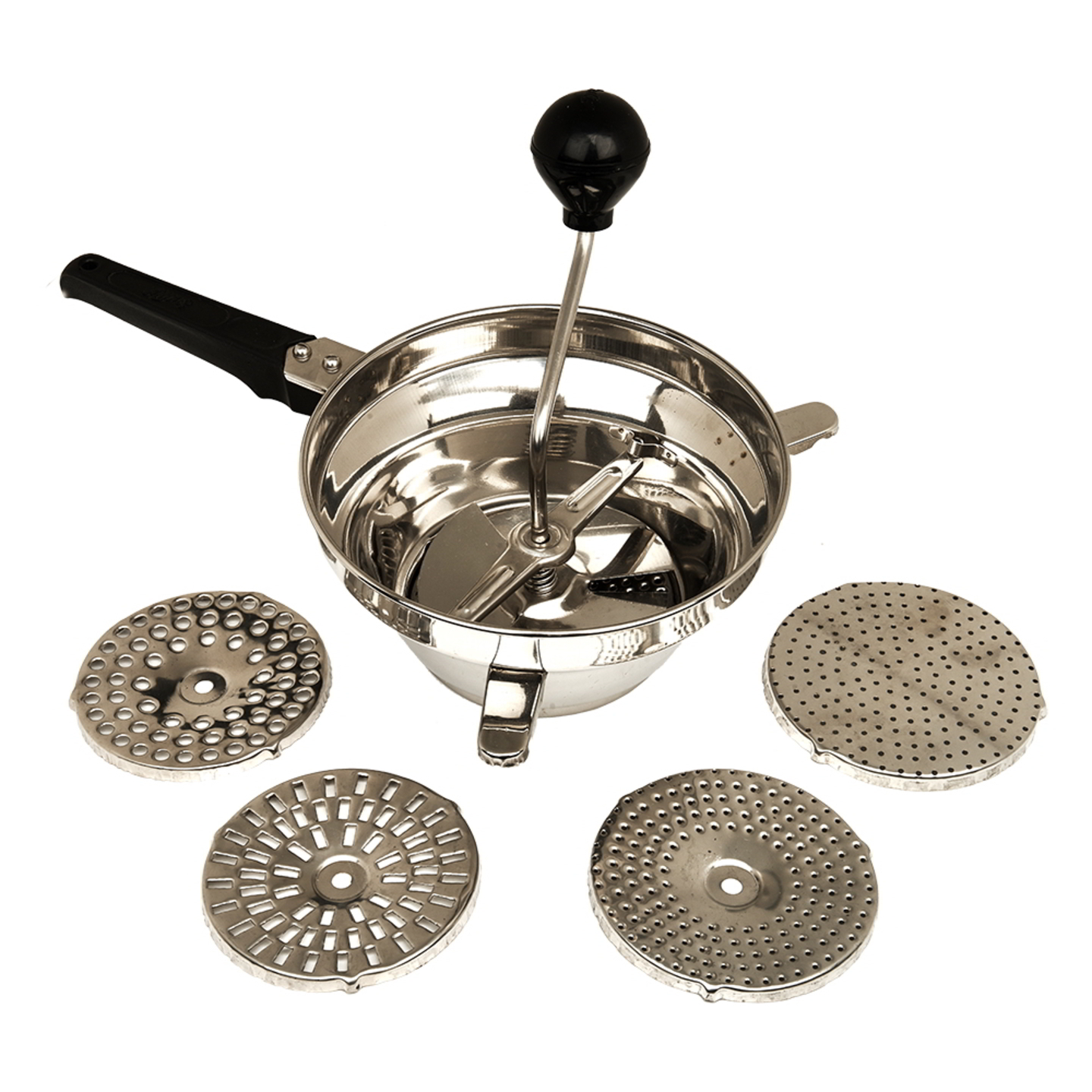 Anjali Stainless Steel Puran Machine Deluxe With 5 Jali - 1 Unit