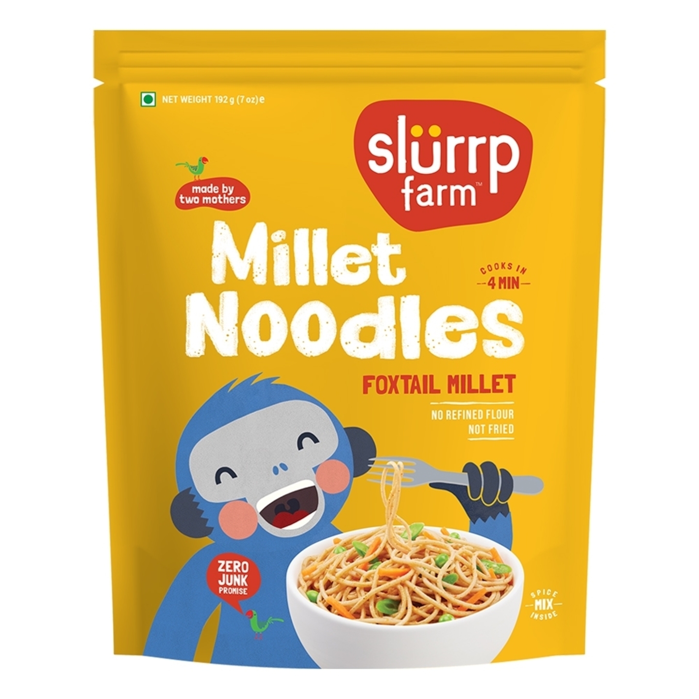 Slurrp Farm Foxtail Millet Noodles: 192 gms