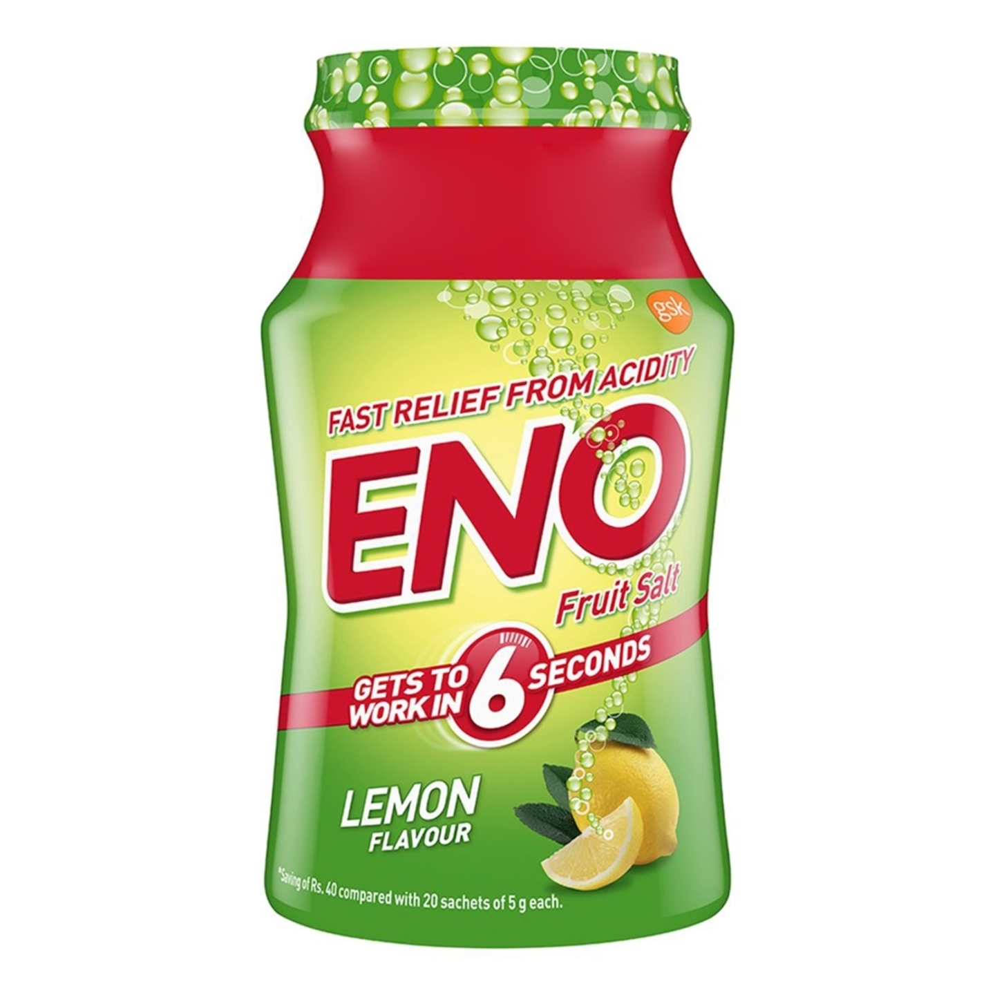 Eno Fruit Salt Lemon Flavour: 100 gms