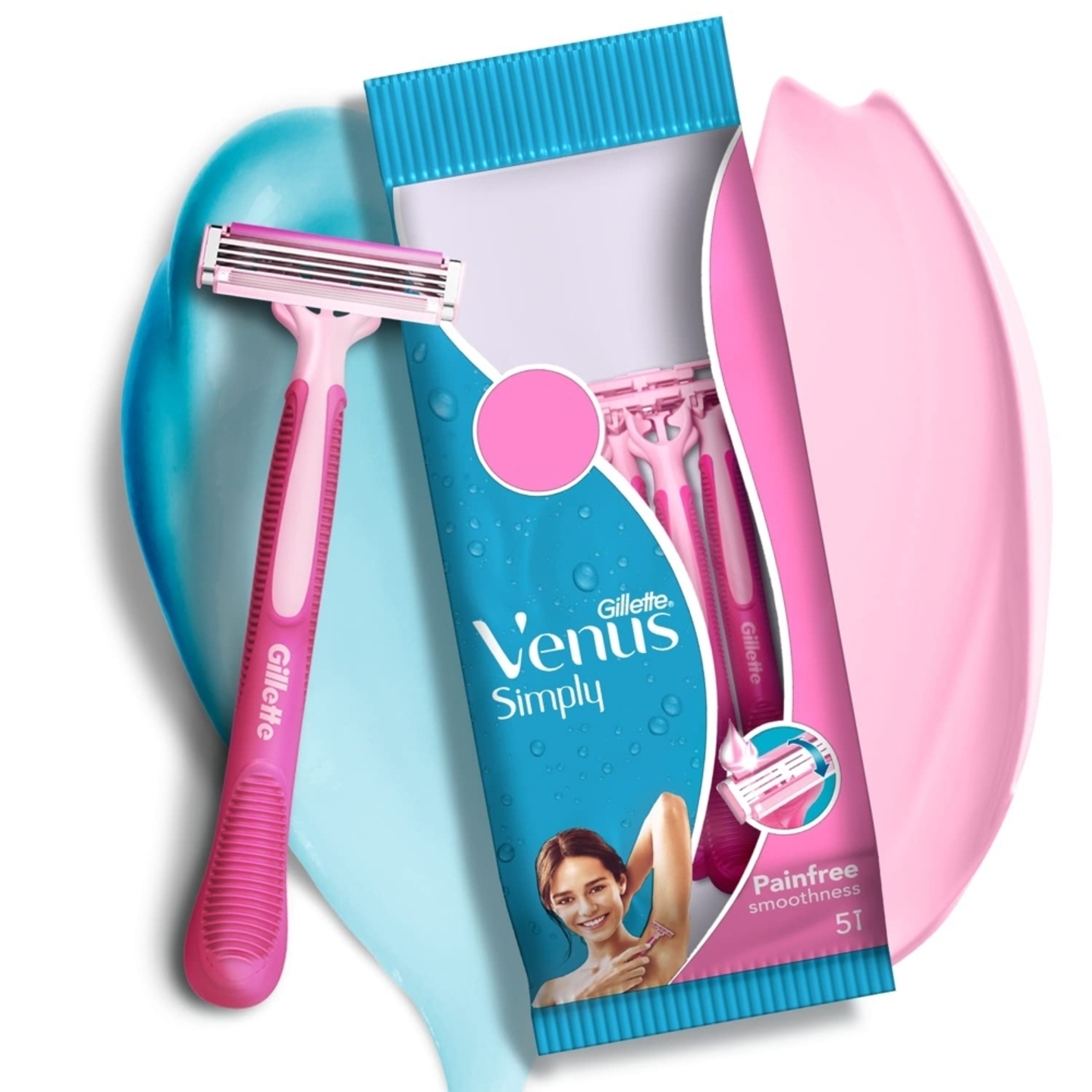 Gillette Simply Venus Razor 5 Units