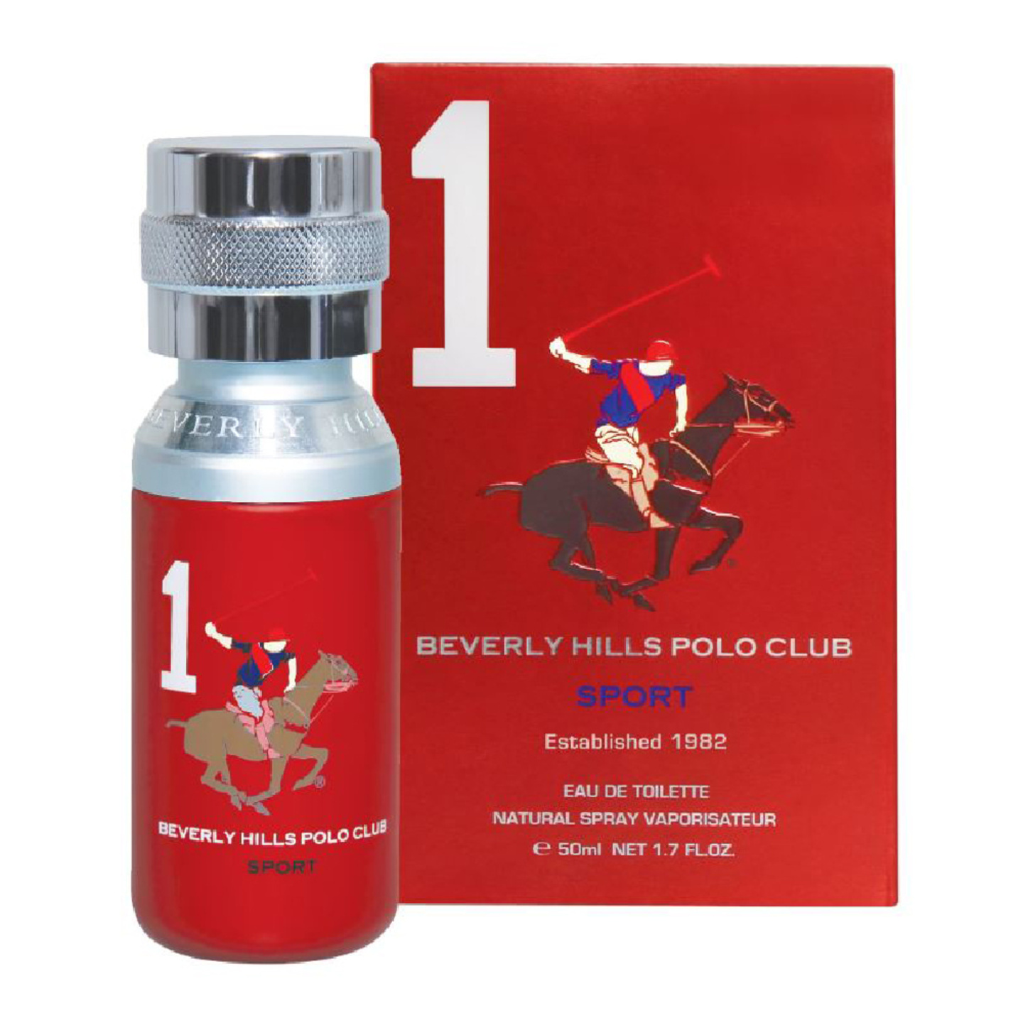 Beverly Hills Polo Club Sport No.1 Eau Men's De Toilette: 50 ml