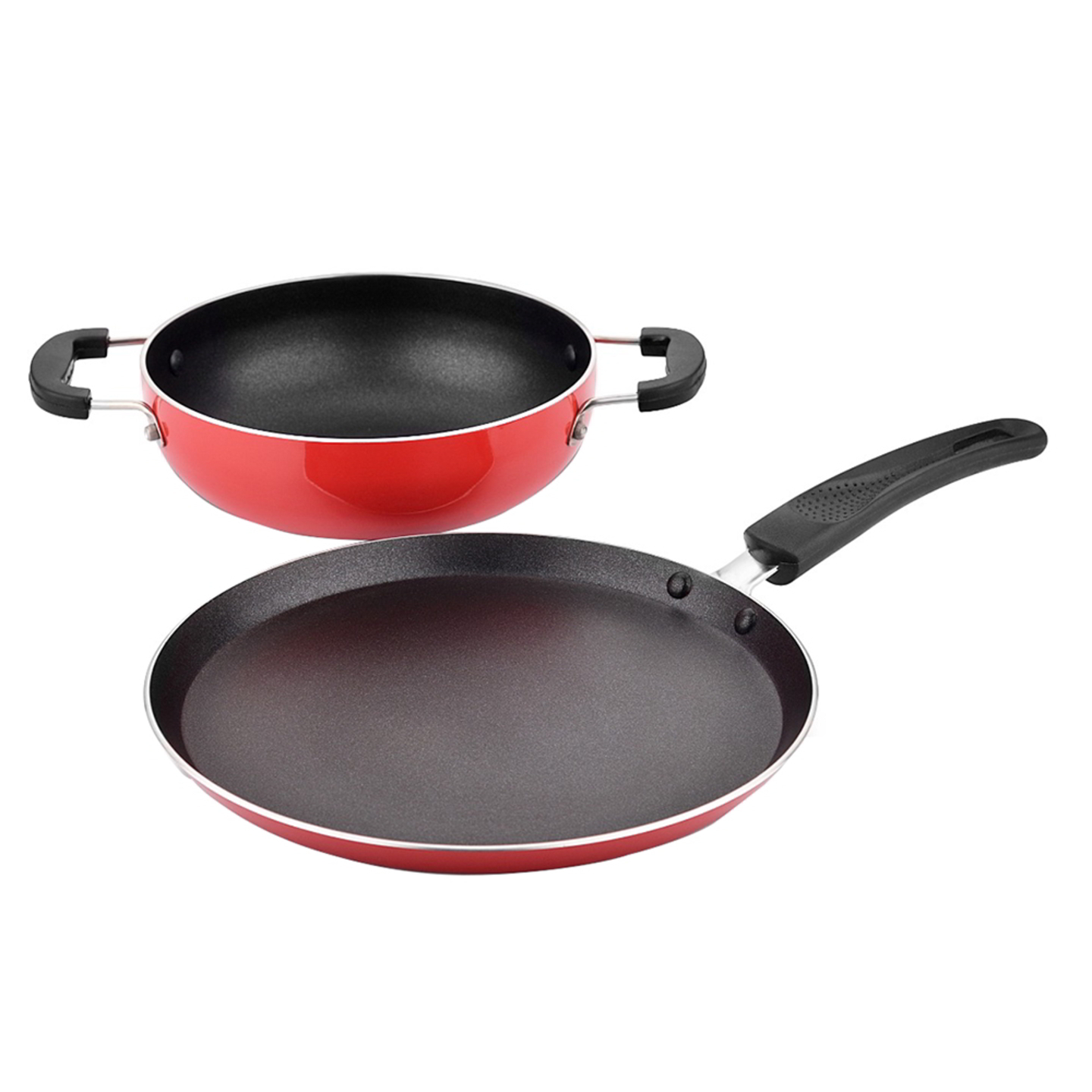 Nidhi Non-Stick Cookware Set: 2 Pieces