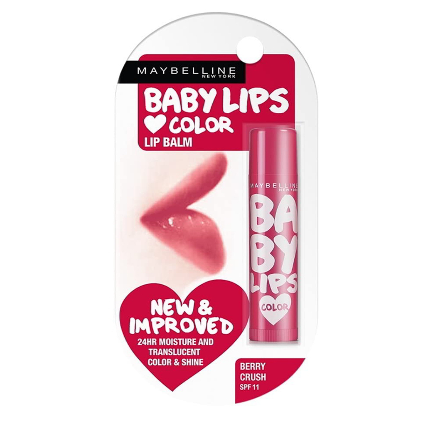 Maybelline Baby Lips Color Lip Balm - Berry Crush: 4 gms