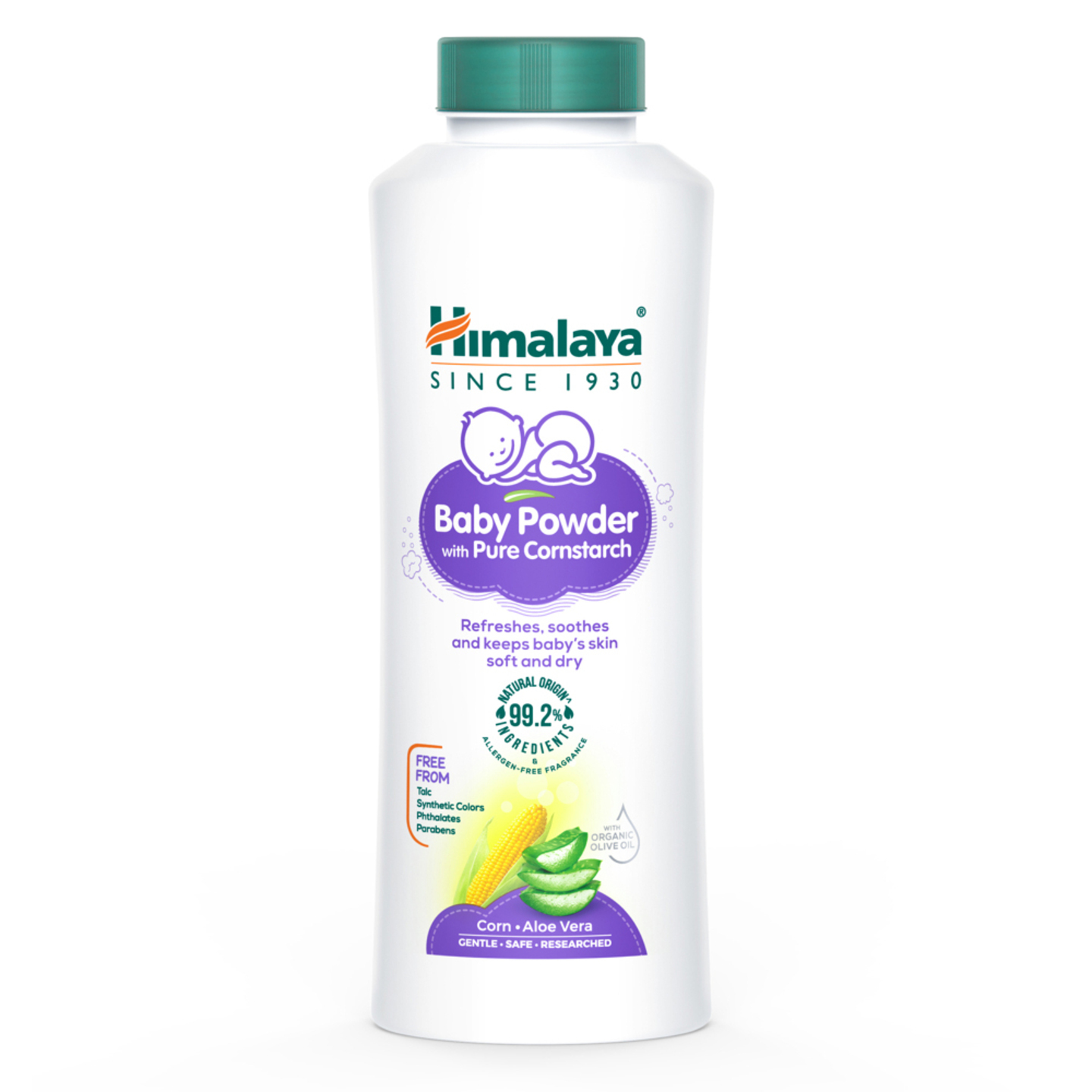 Himalaya Baby Powder With Cornstarch: 200 gms