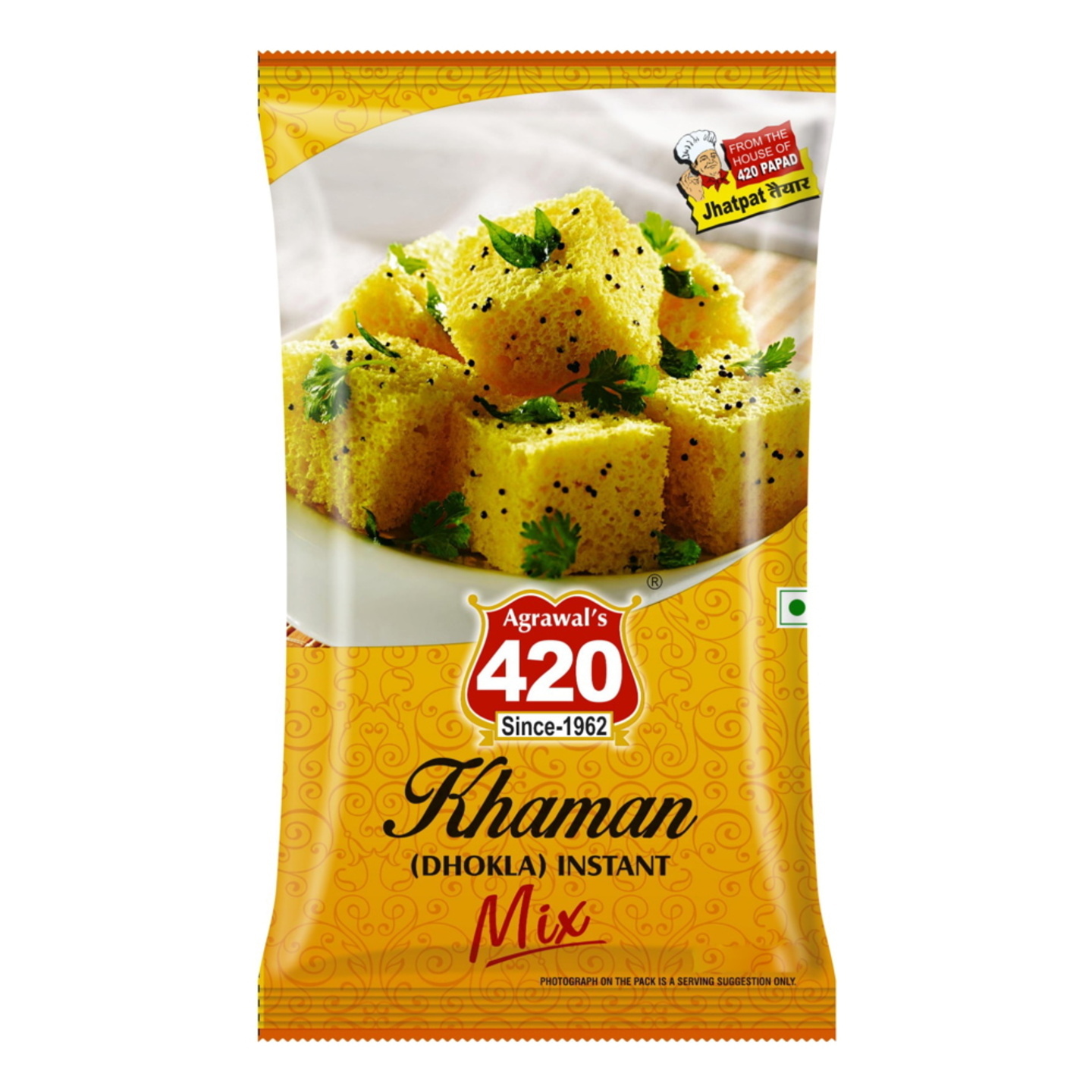 Agrawal's 420 Khaman Dhokla Instant Mix: 400 gms