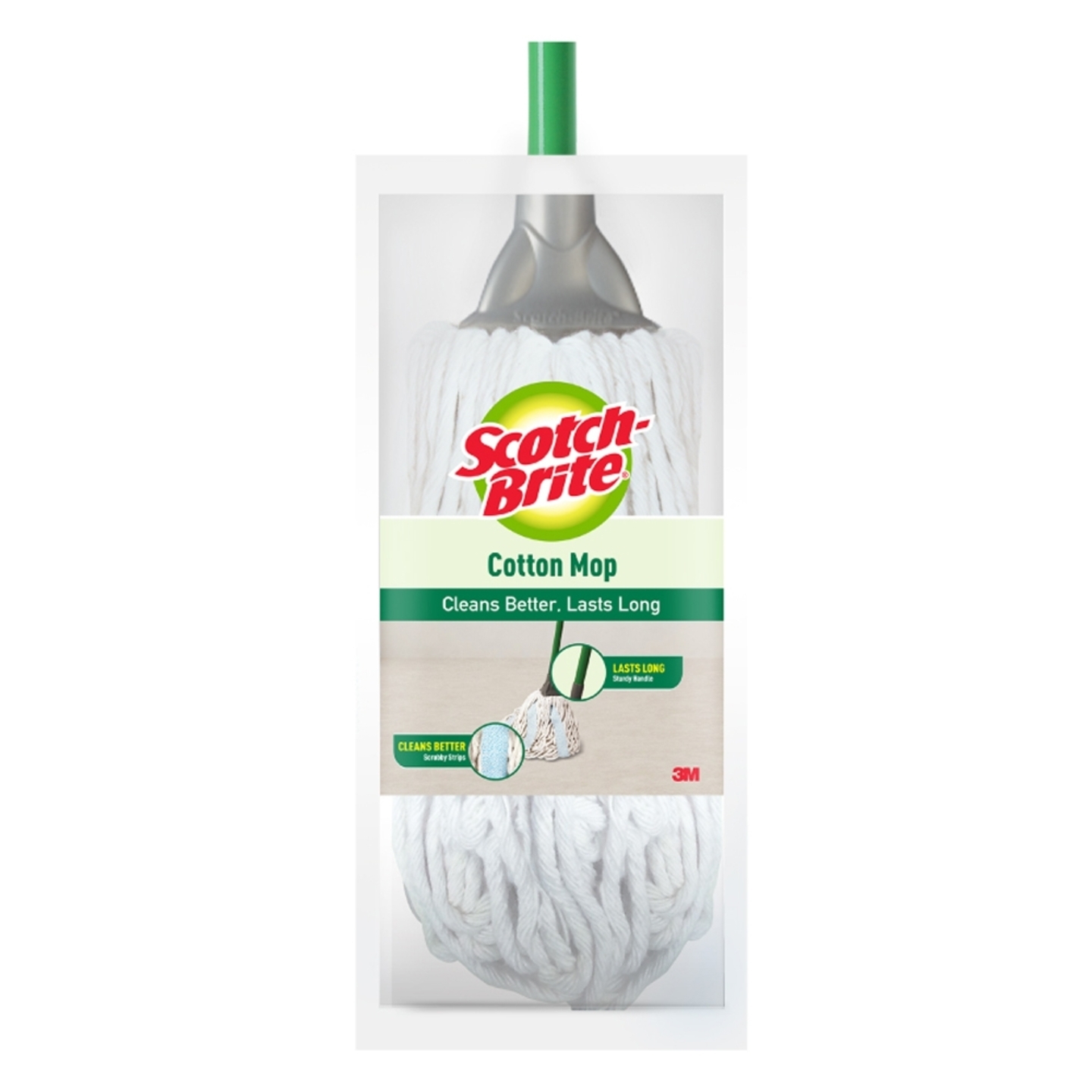 Scotch Brite Cotton Handle Mop: 1 Unit