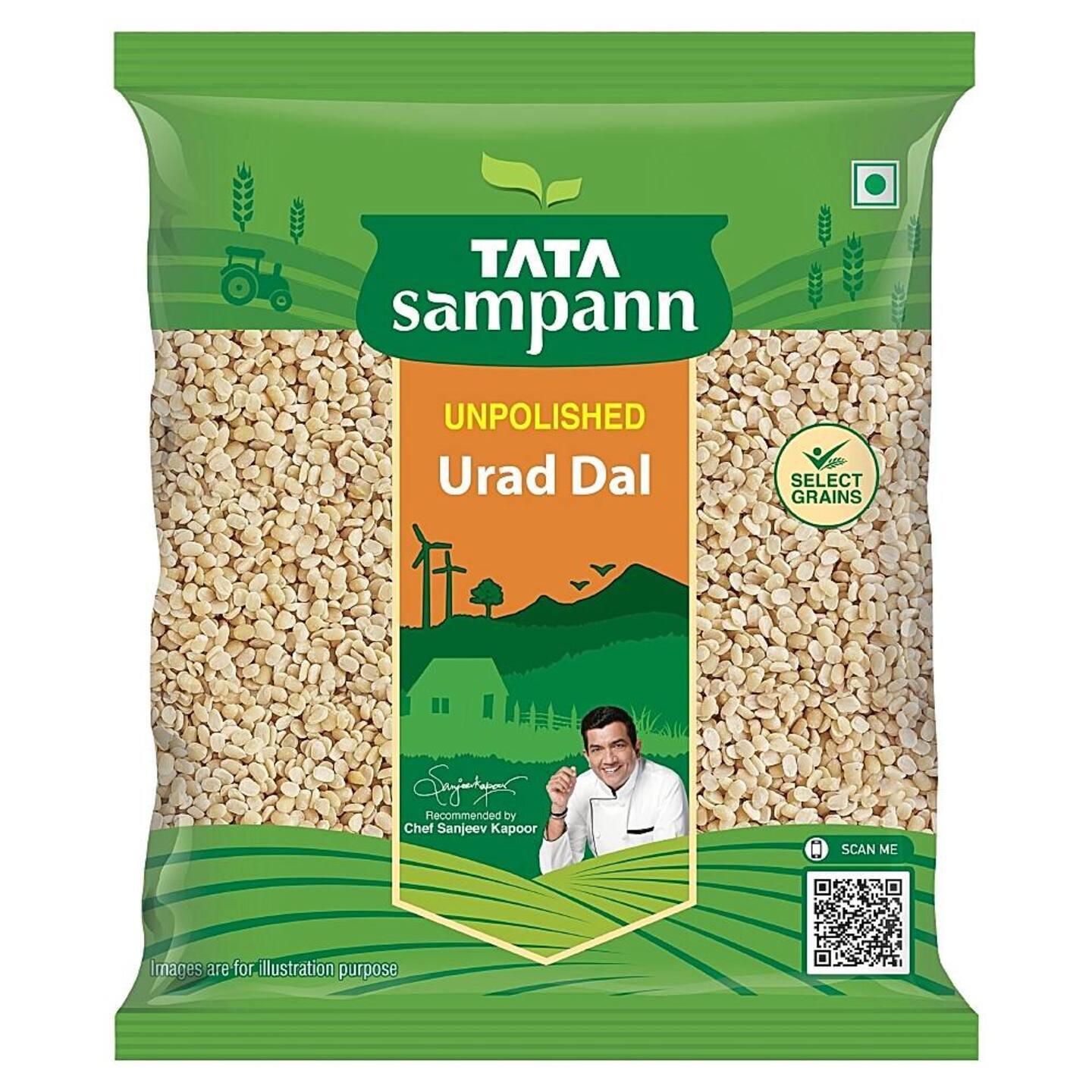 Tata Sampann Urad Dal: 500 gms