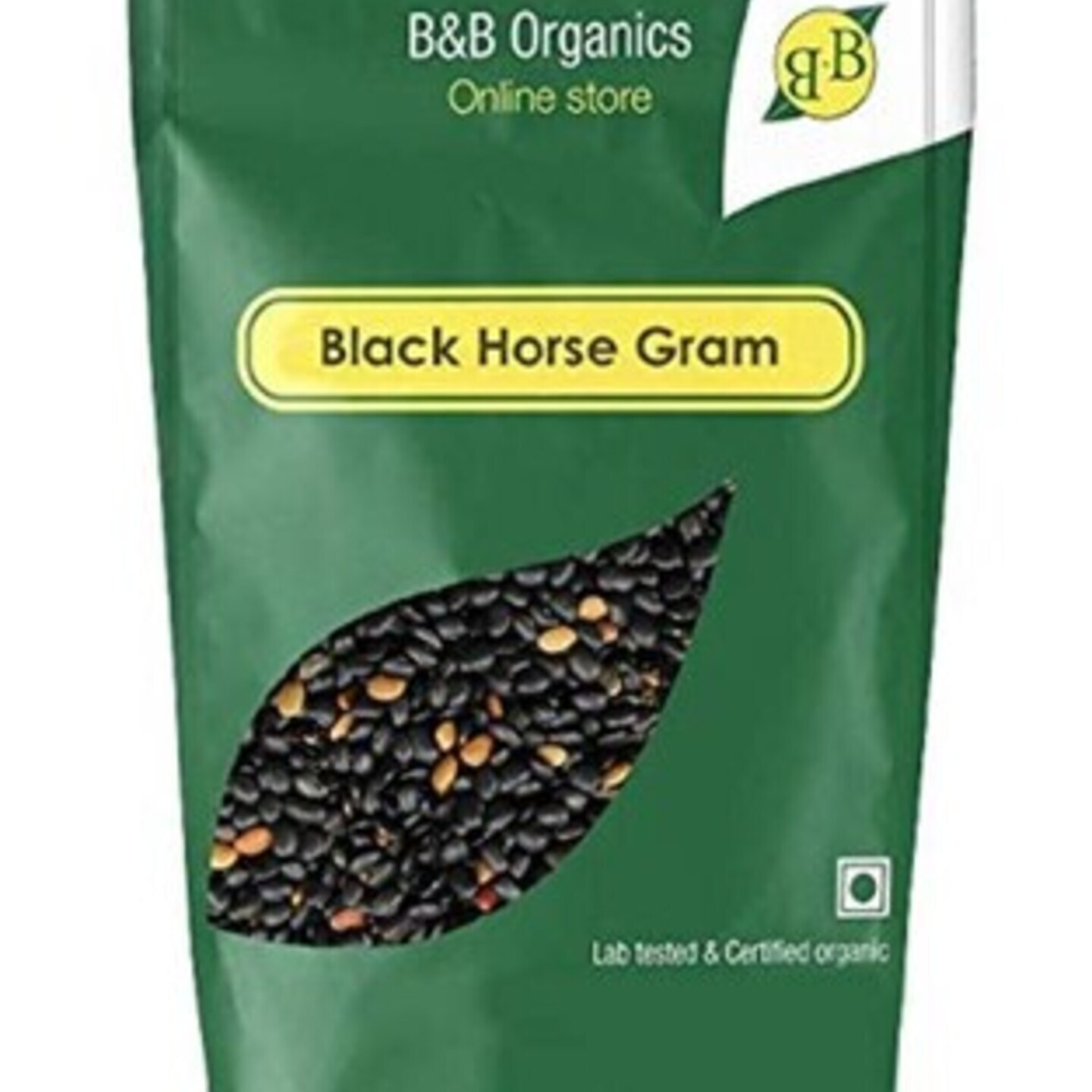 B&B Organics Black Horse Gram Whole 250 gm बी एंड बी ओरगनिकस काळा कुळीथ अखखा २५० गरॅम