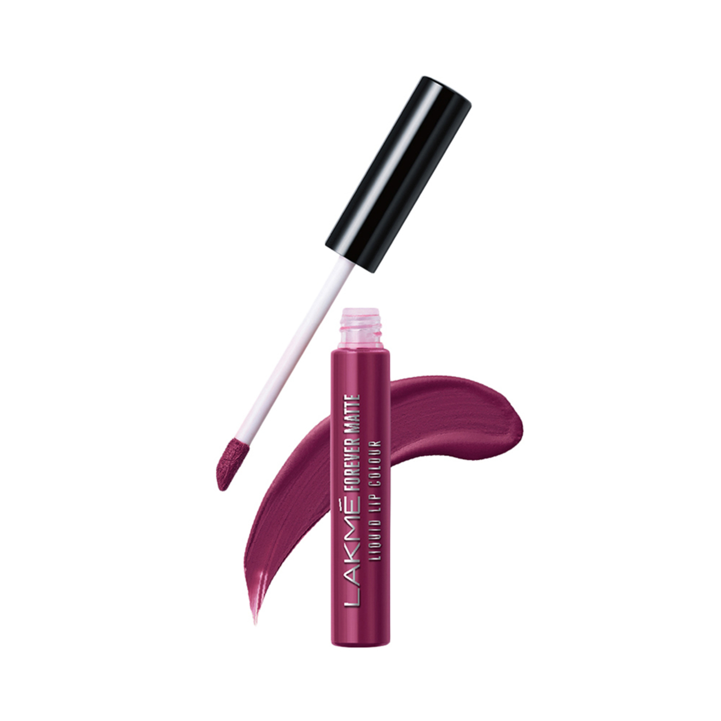 Lakme Forever Matte Liquid Lip Colour - Wine Glow: 5.6 ml