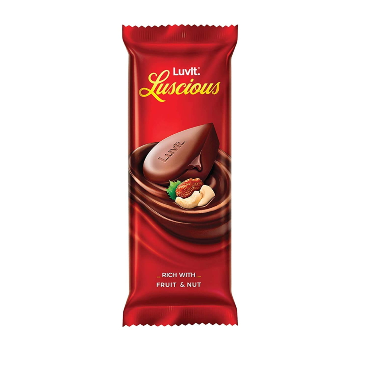 Luvit Luscious Fruit & Nuts Chocolate: 45 gms