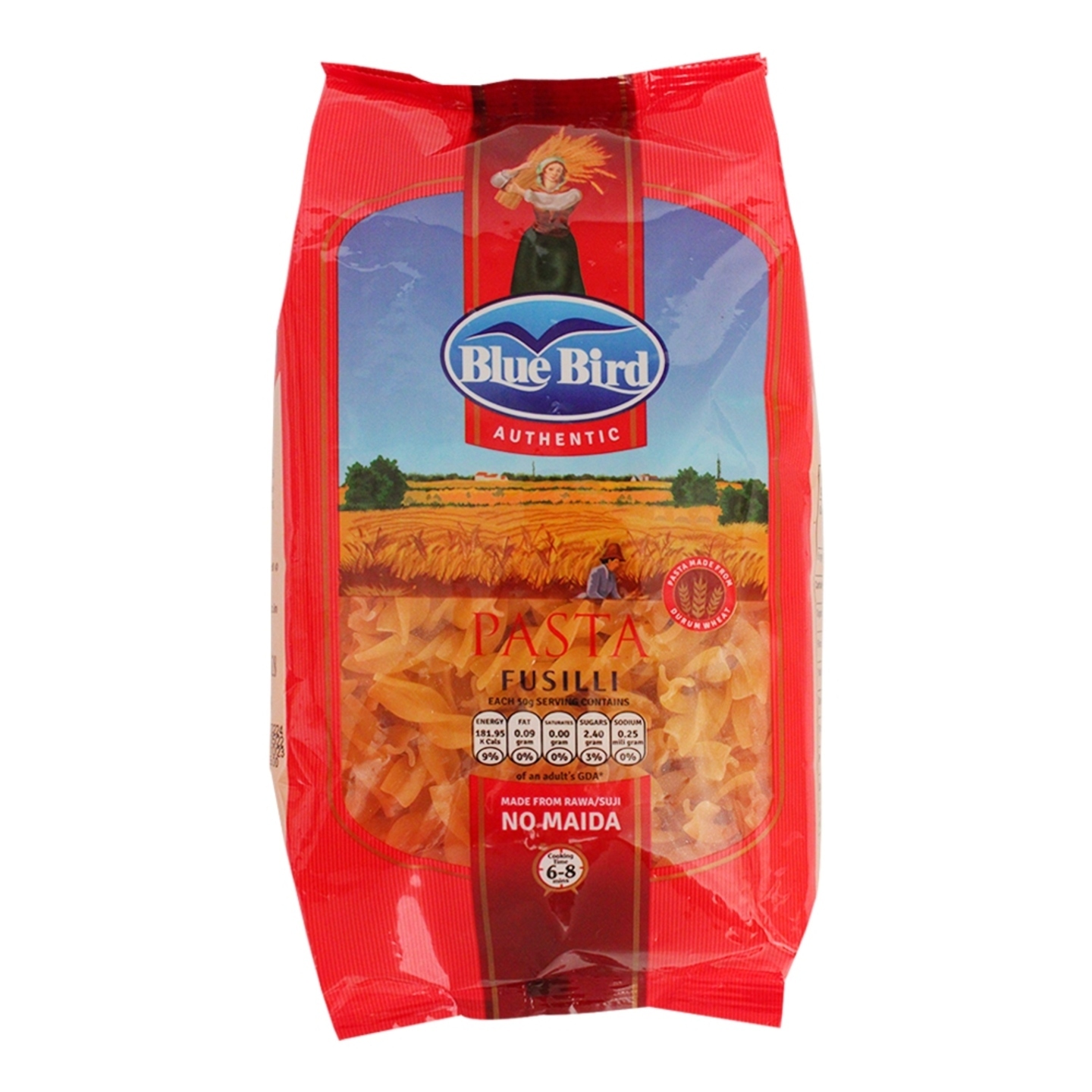 Blue Bird Fusilli Pasta: 500 gms