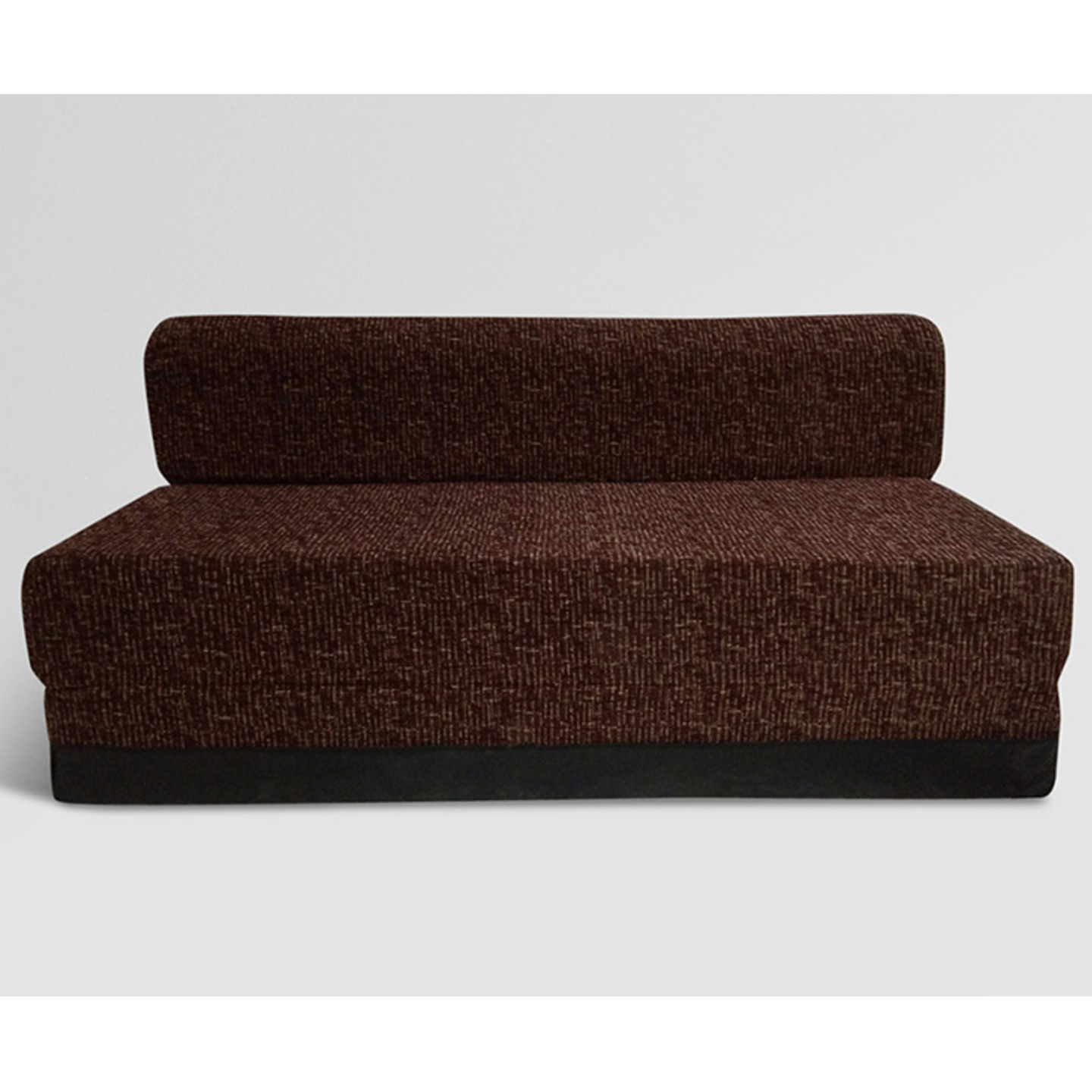 Godrej Breeze 72 X 36 X 6 Sofa Cum Bed Fabric, Dark Brown