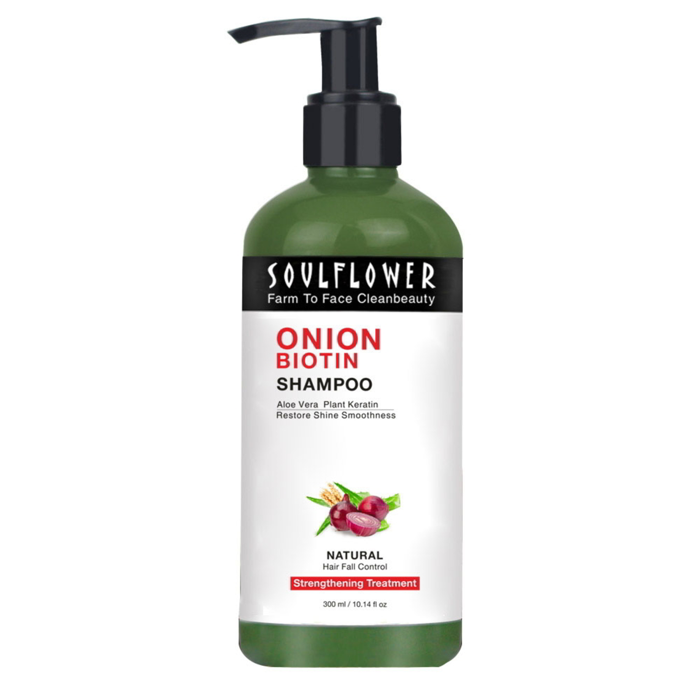 Soulflower Onion Biotin Shampoo 300 ml