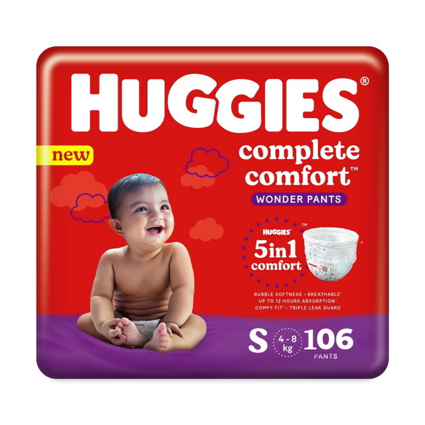 Huggies Wonder Pants - Small: 106 U