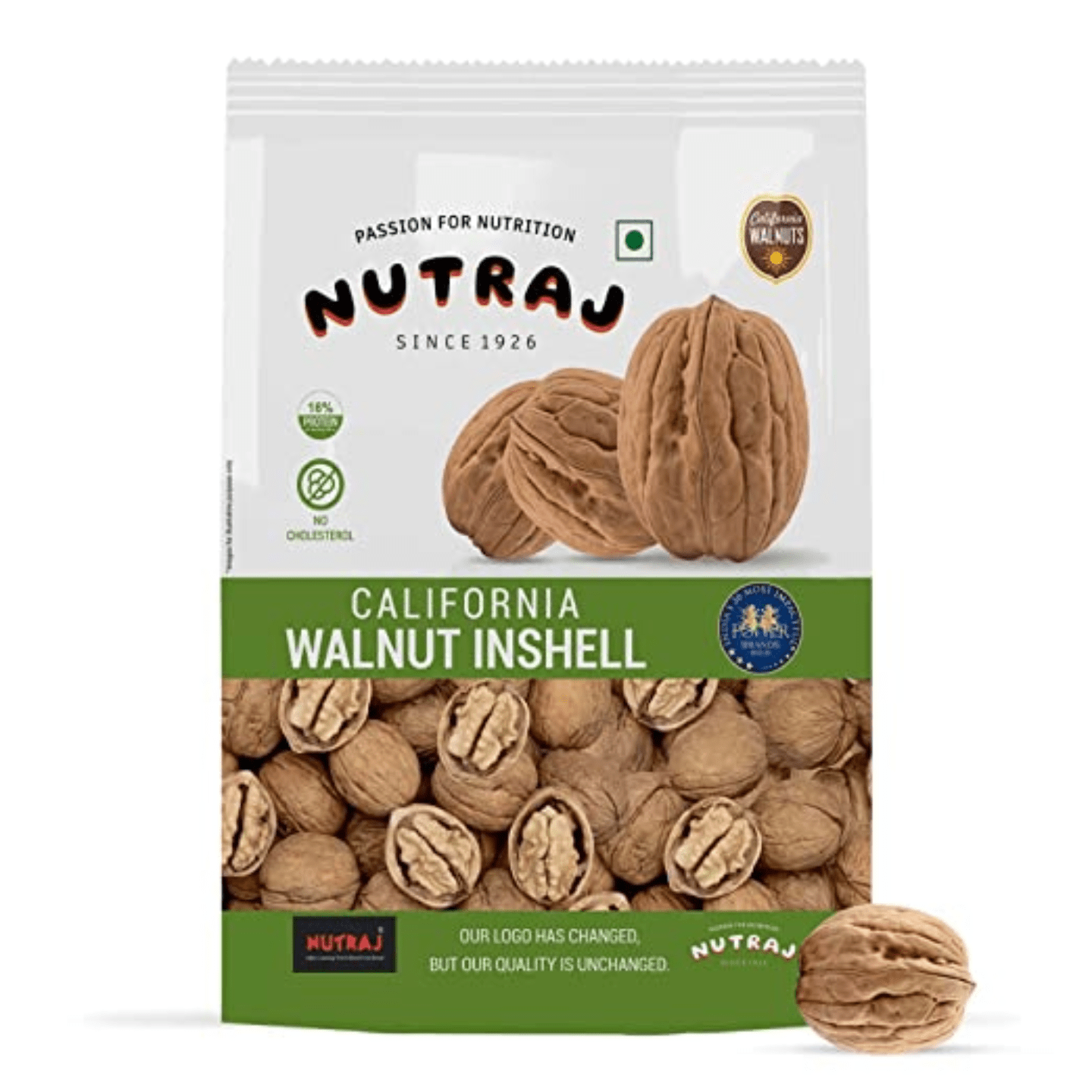 Nutraj California Whole Inshell Walnut 1 Kg