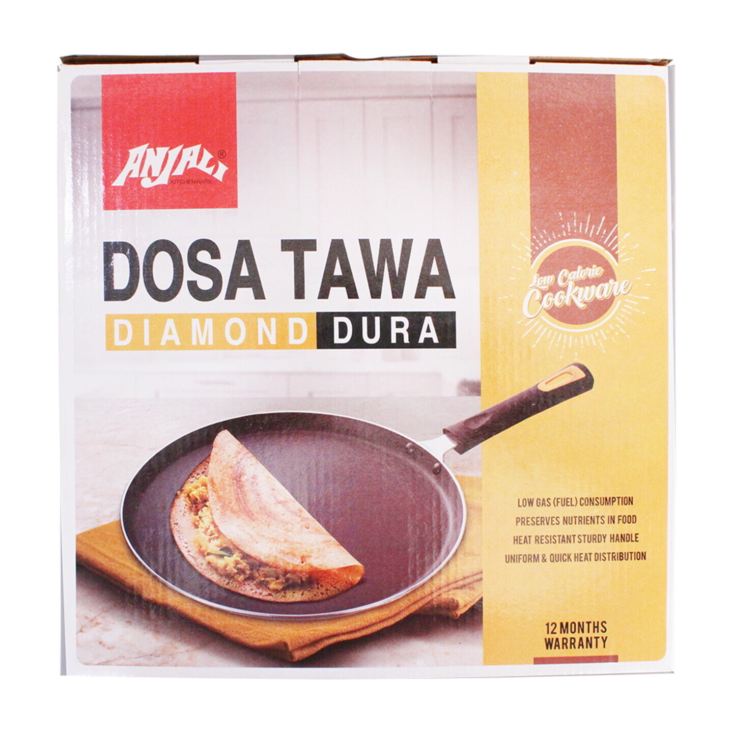 Anjali Non-Stick Dosa Tawa: 270 mm