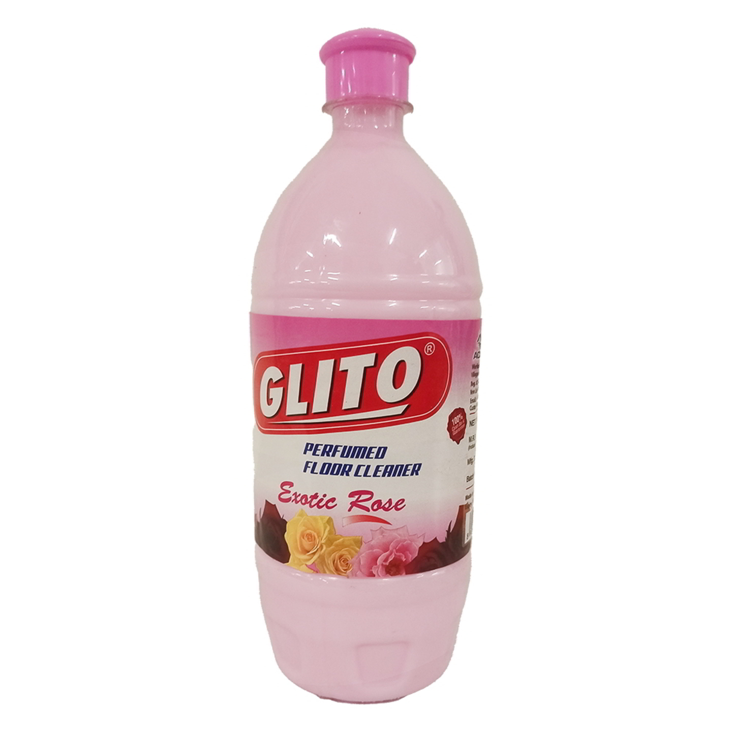 Glito Exotic Rose Perfumed Floor Cleaner: 1 Litre