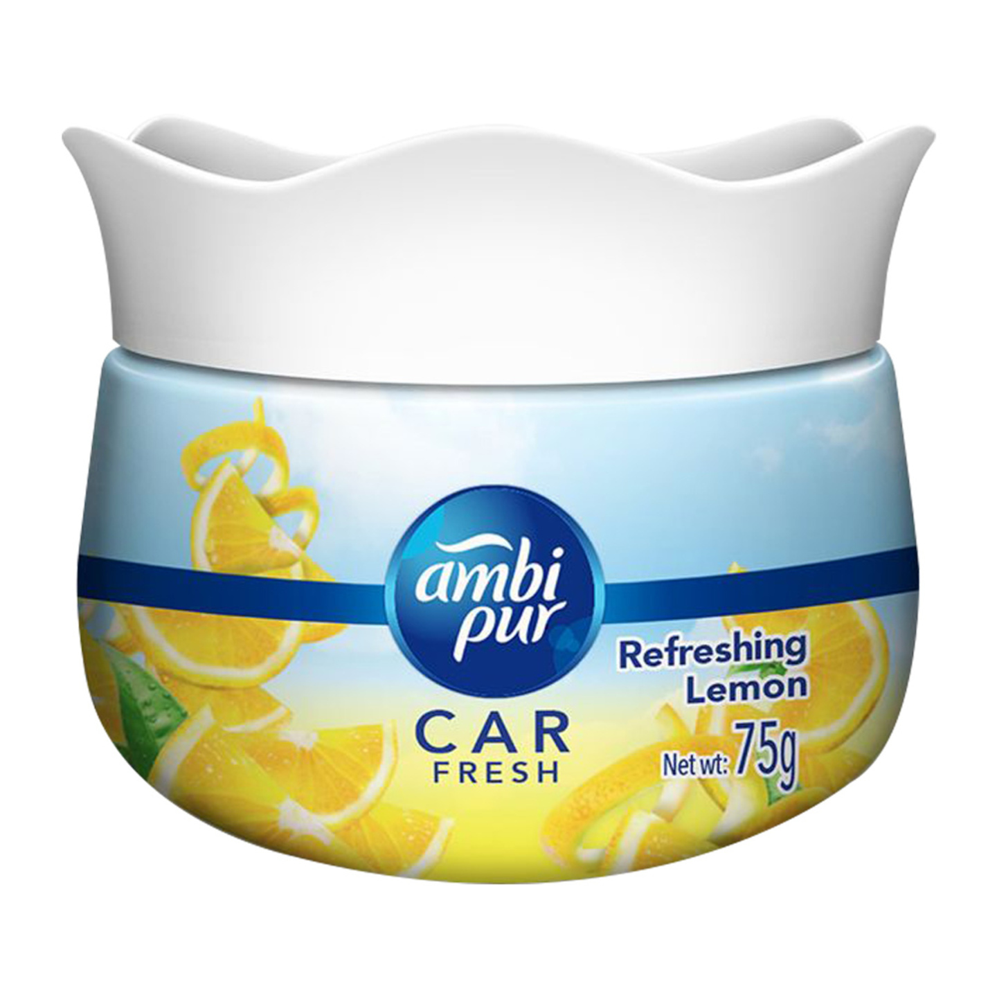 Ambi Pur Car Fresh Gel Refreshing Lemon: 75 gms