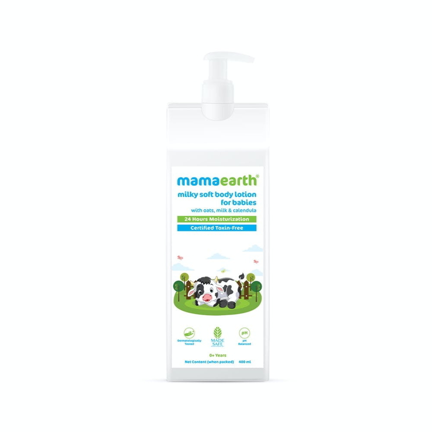 Mamaearth Milky Soft Body Lotion For Babies: 400 ml