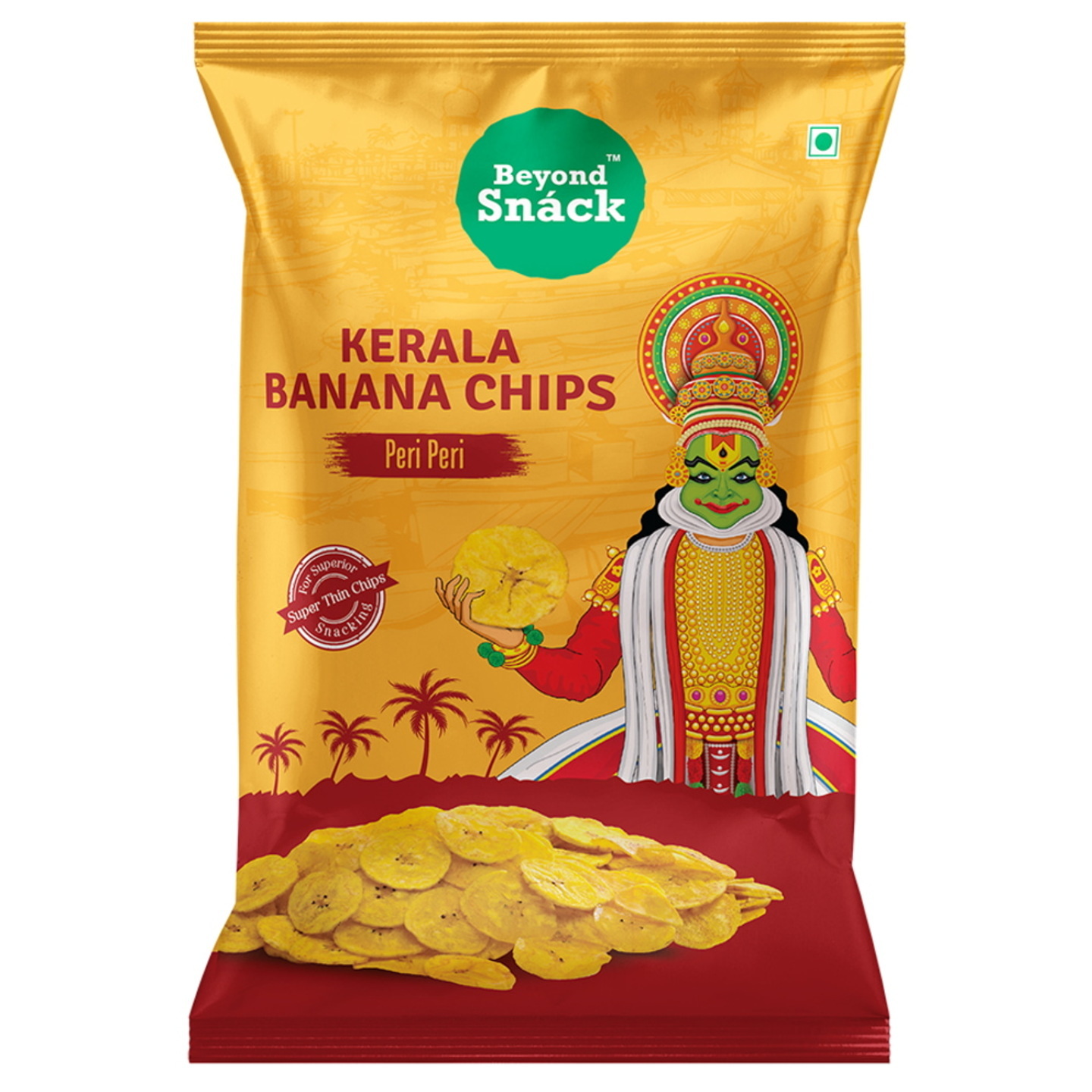 Beyond Snack Kerala Banana Chips - Peri Peri: 85 gms