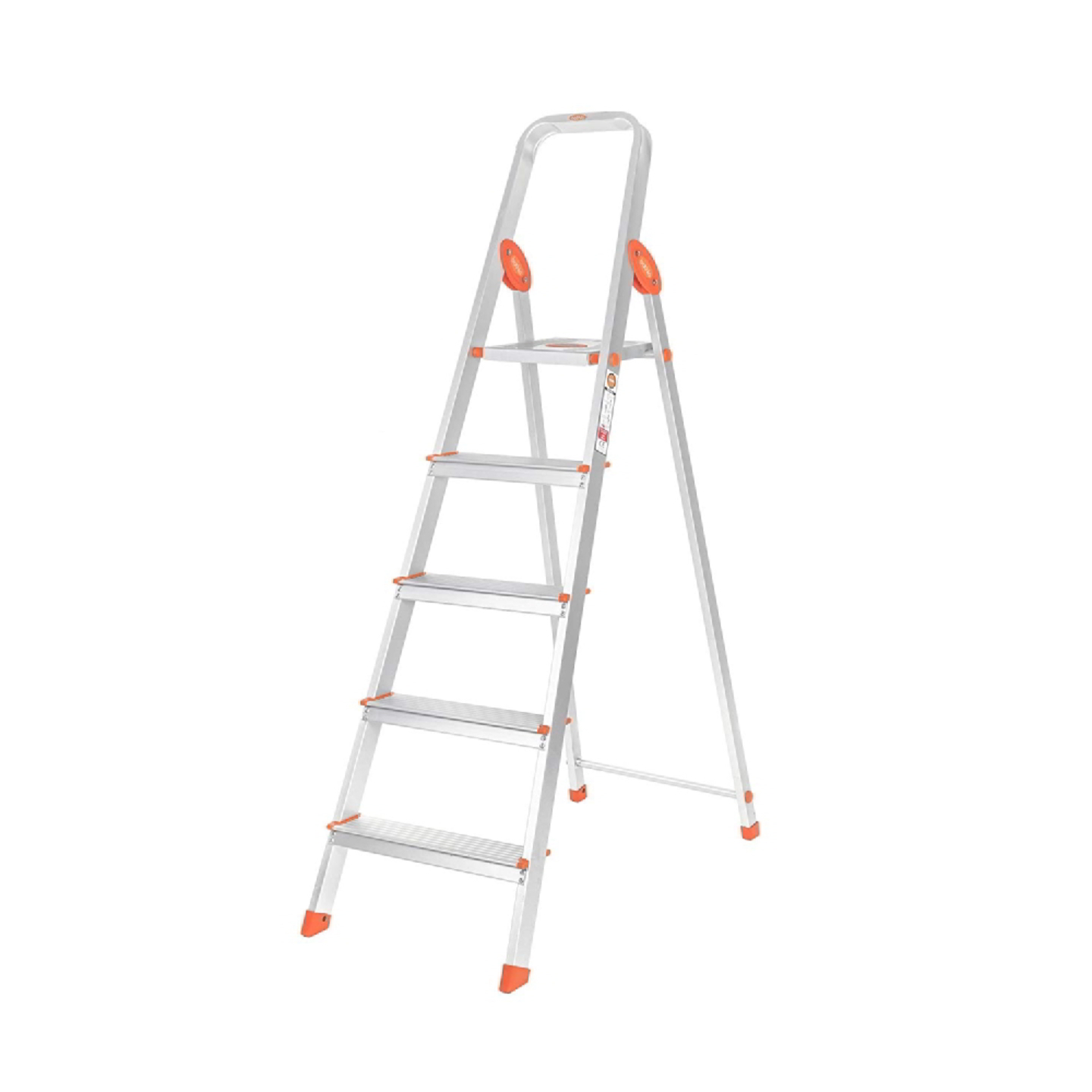 5 Step Ladder-Orange 1 Unit