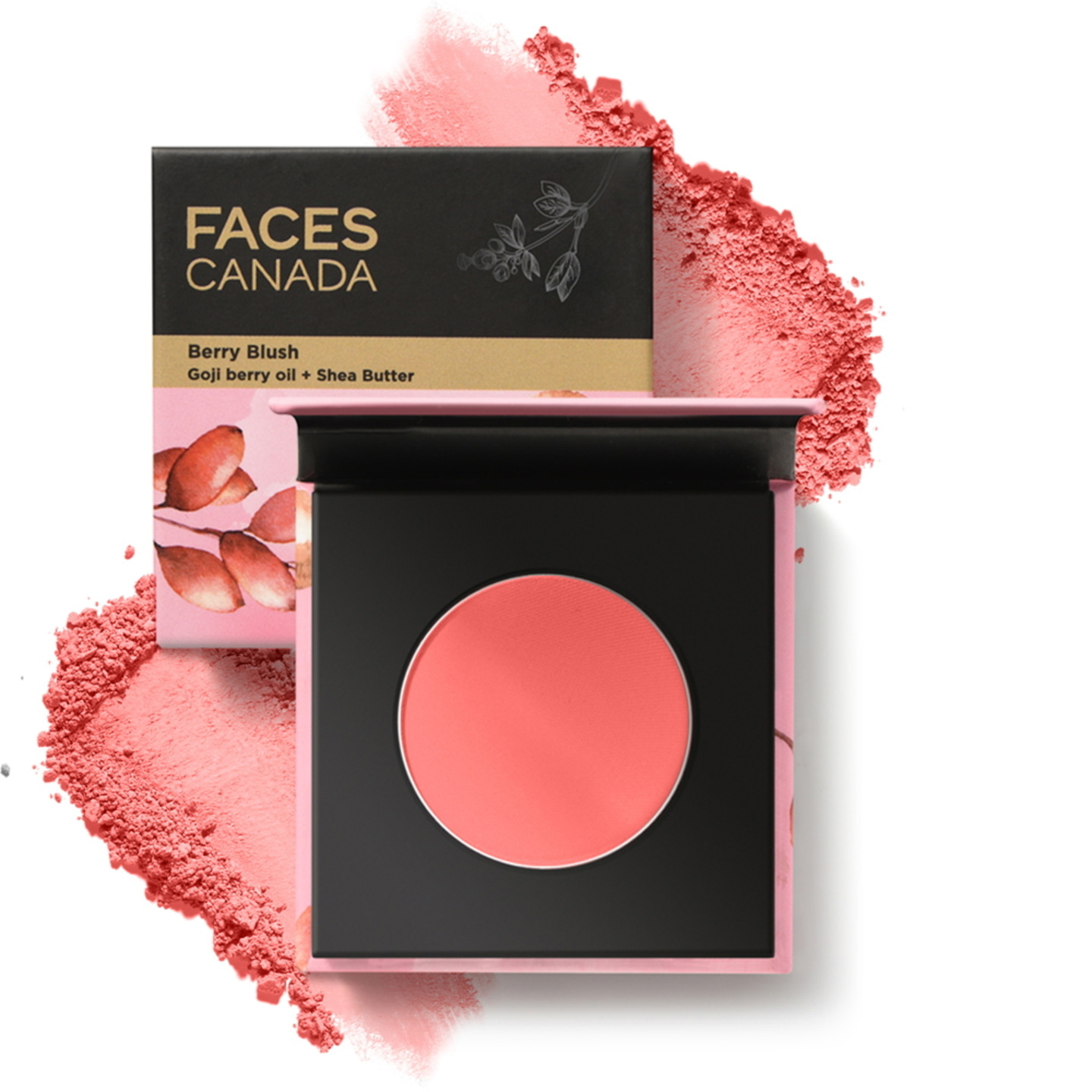 Faces Canada Berry Blush - Hop To Beach: 4 gms