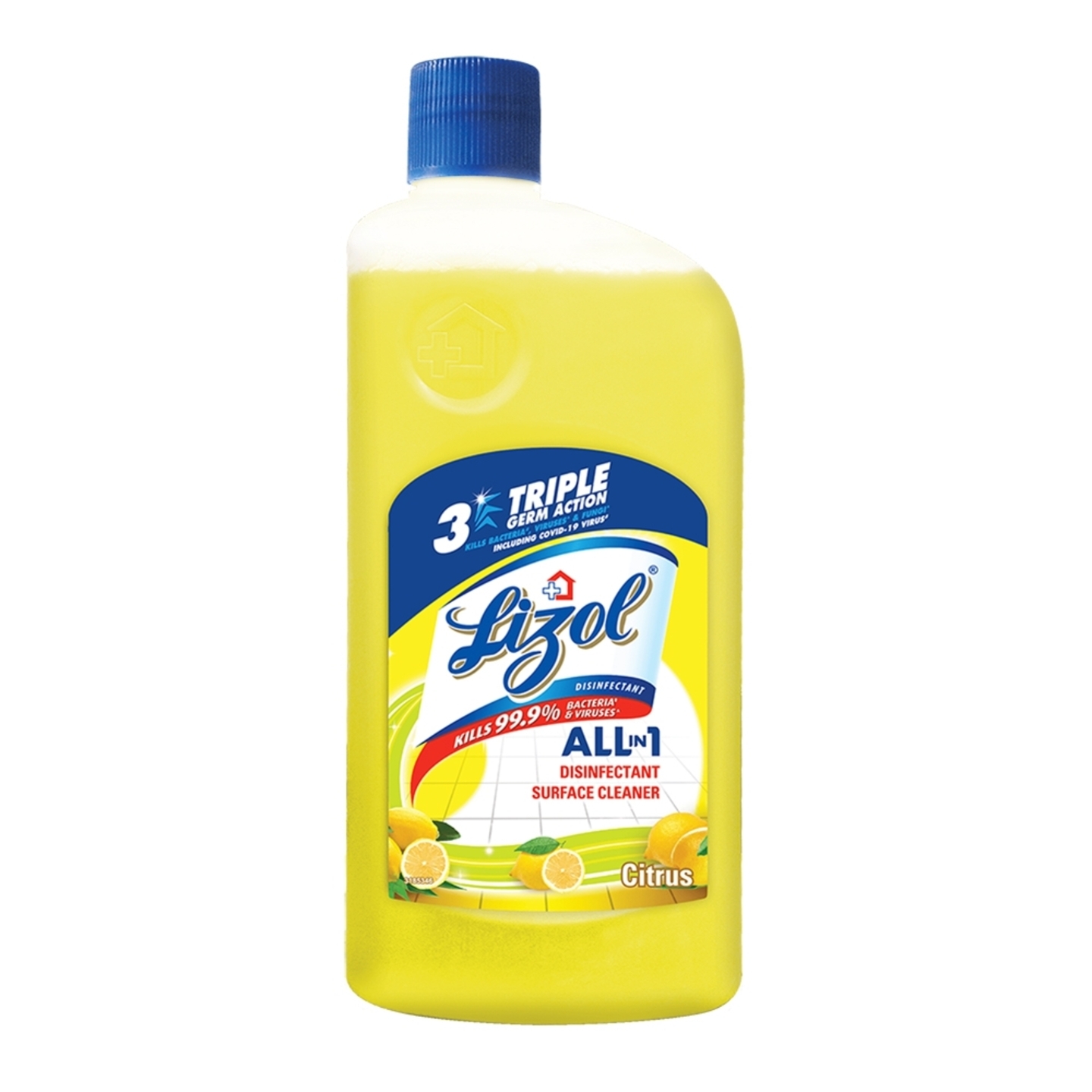 Lizol Citrus Disinfectant Surface Cleaner: 1 Litre